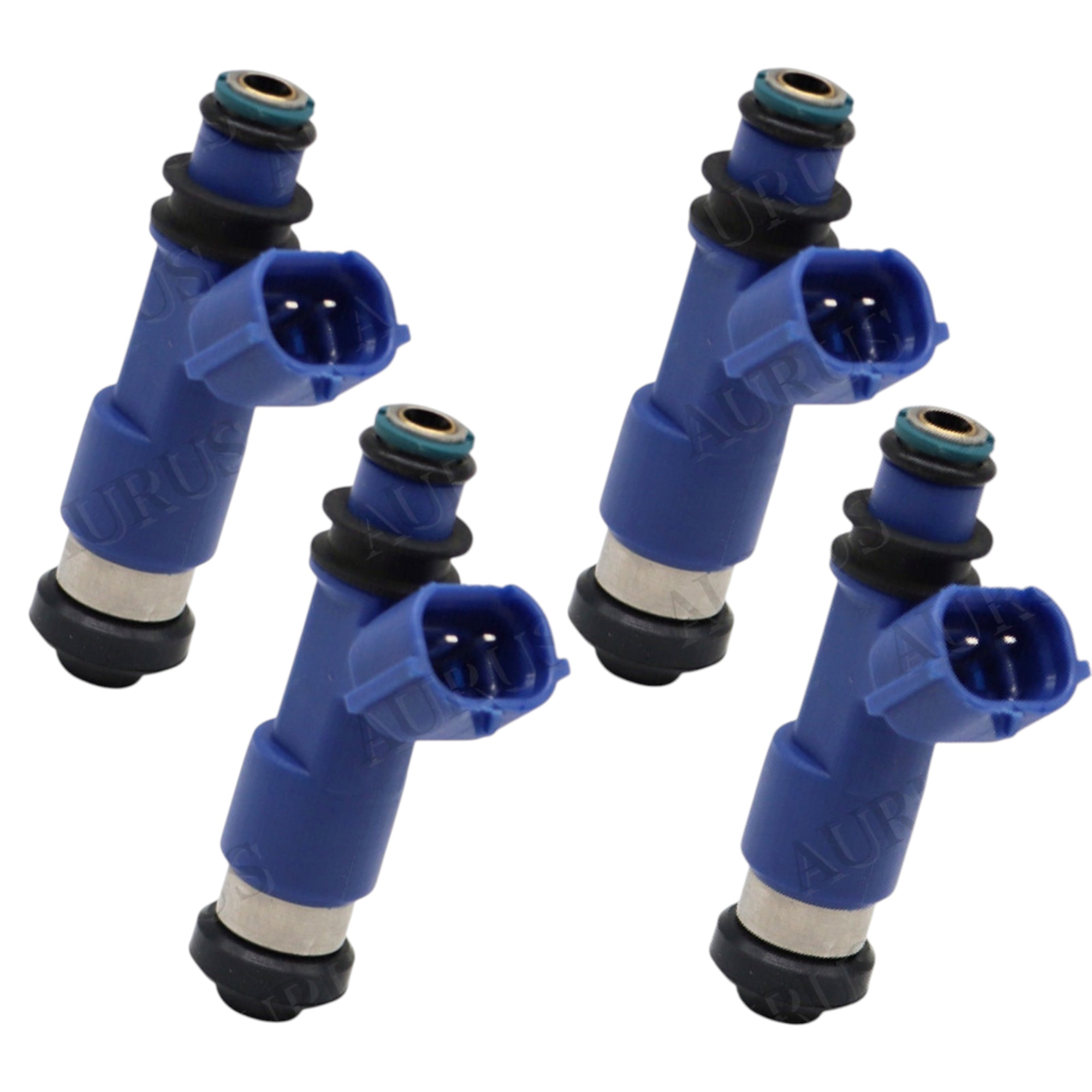 Aurus OEM Set of 4 Fuel Injectors for 2006-2015 Subaru Forester Impreza Legacy Outback 16600-AA720