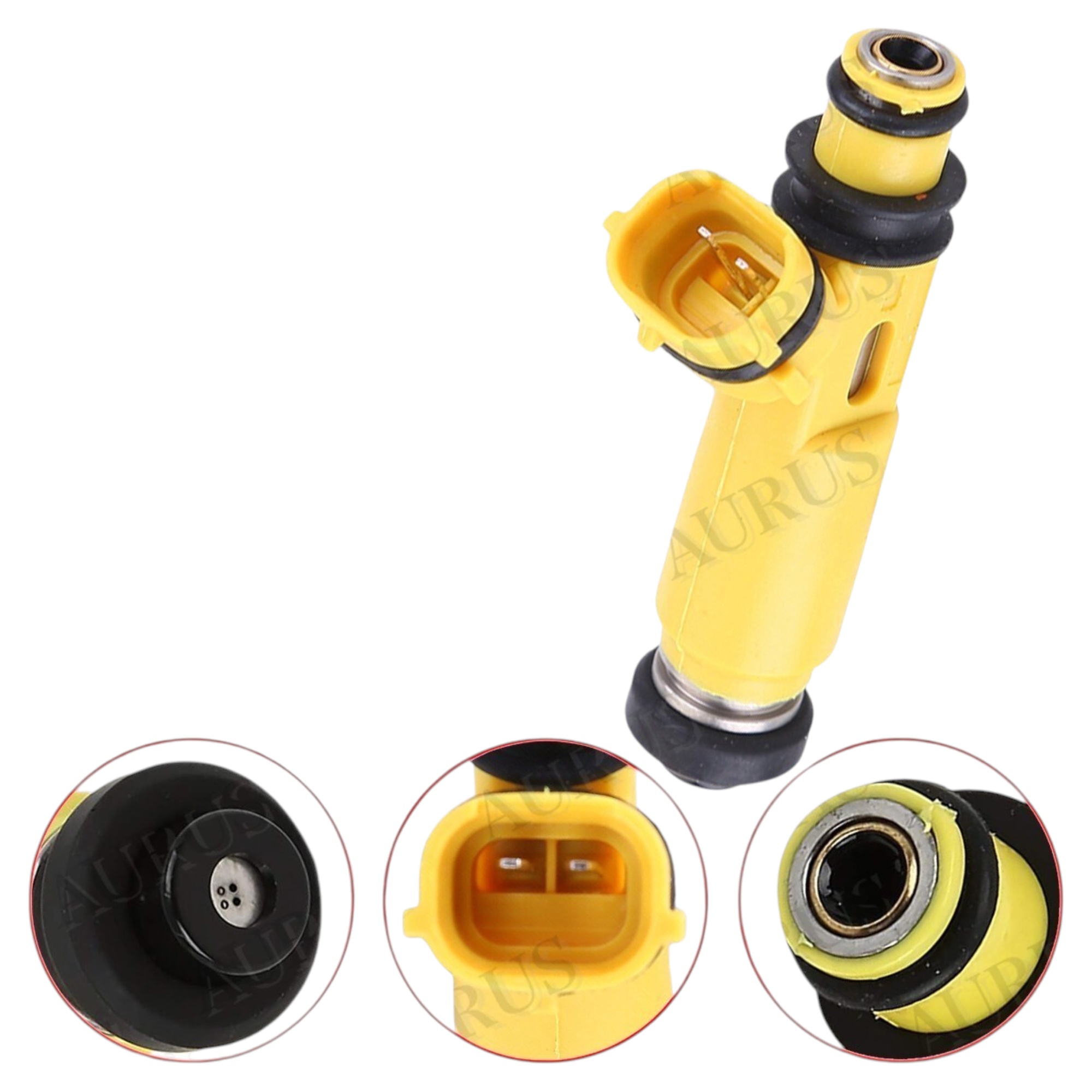 Aurus OEM Fuel Injector for 2004 2005 06-2008 Mazda RX-8 1.3L R2 195500-4450 thumbnail 2