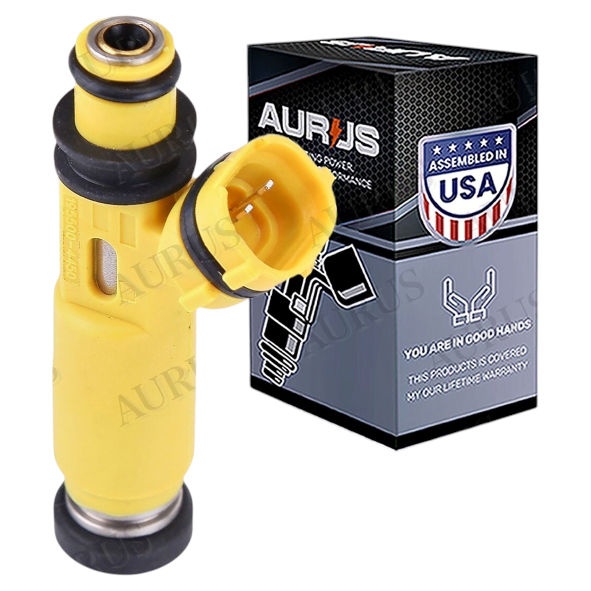 Aurus OEM Fuel Injector for 2004 2005 06-2008 Mazda RX-8 1.3L R2 195500-4450 — view 1