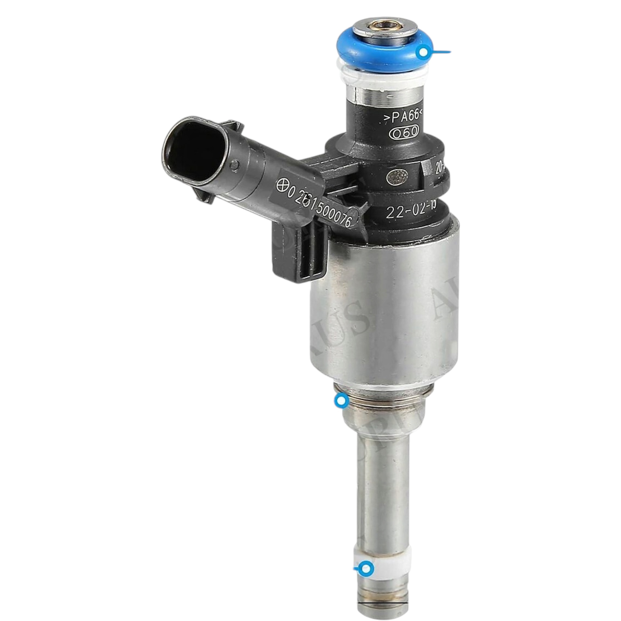Bosch OEM Set of 4 Fuel Injectors for 2008-2018 Volkswagen Beetle Jetta Passat Tiguan 2.0 06H906036P thumbnail 6