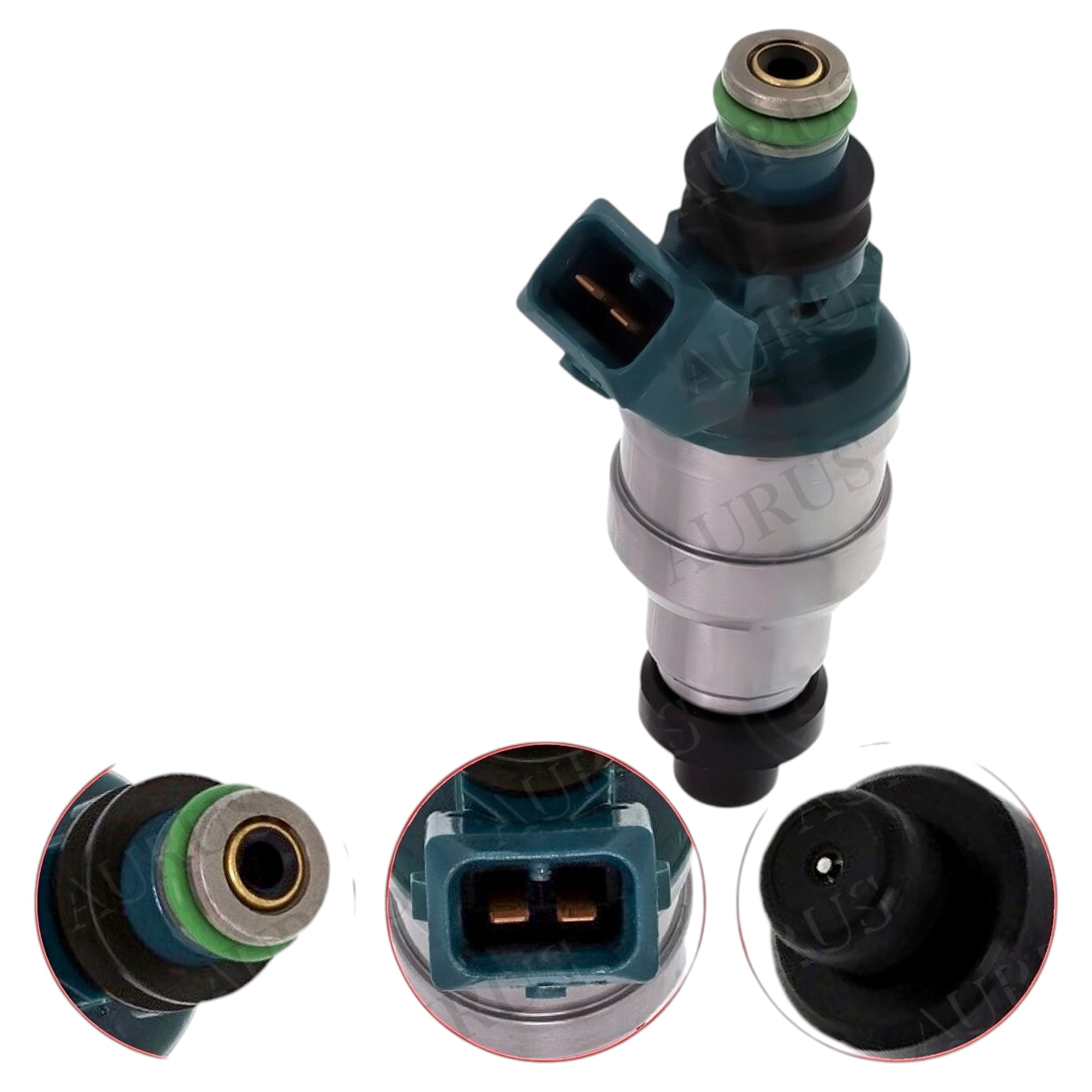 Nikki Bosch OEM Fuel Injector for 1991-1996 Mitsubishi Mighty Max Dodge Ram Truck 50 2.4 INP-058