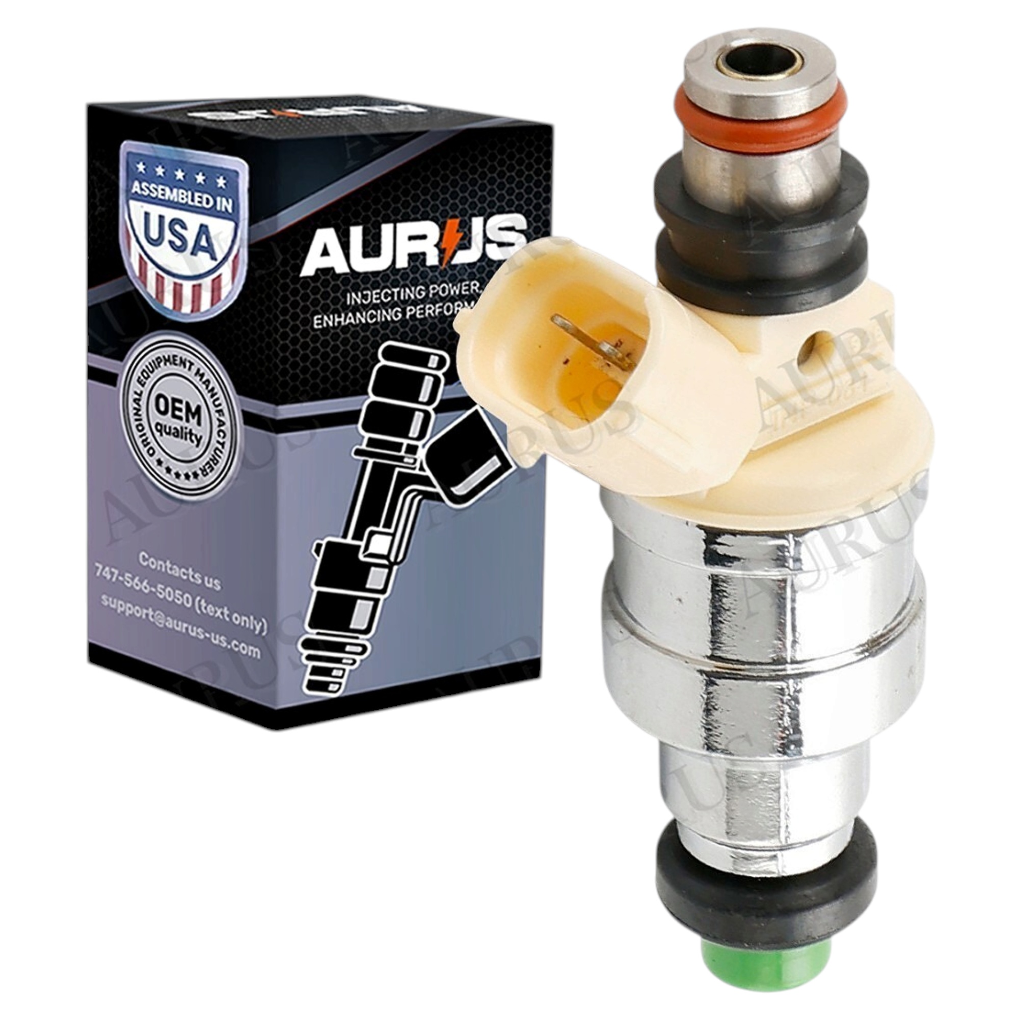 Aurus OEM Fuel Injector for 1990-1993 Mazda B2200 2.2L I4 INP-081 F2G813250