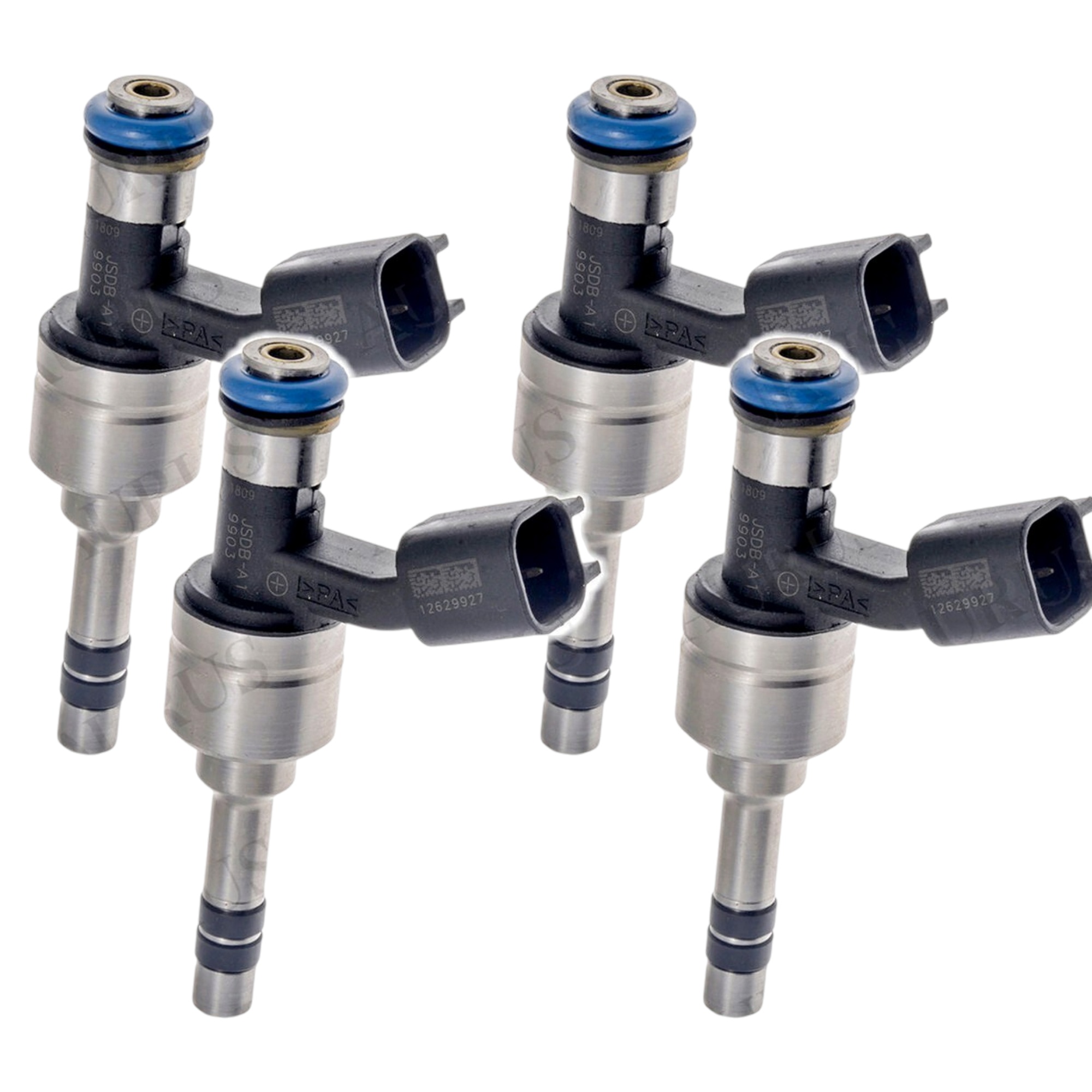 ACDelco GM OEM Set of 4 Fuel Injectors for 2010 2011 Buick Chevrolet GMC 2.4L 12629927 I4