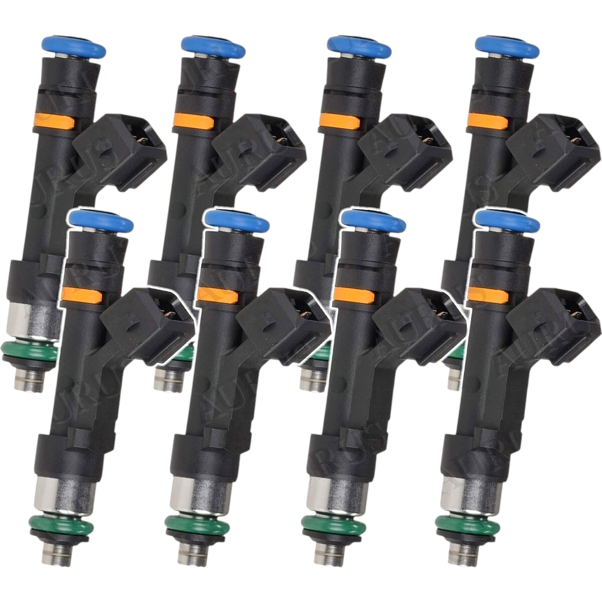 Aurus OEM Set of 8 Fuel Injectors for 2003-2005 Ford F E150 F E250 F E350 5.4L V8 0280158044