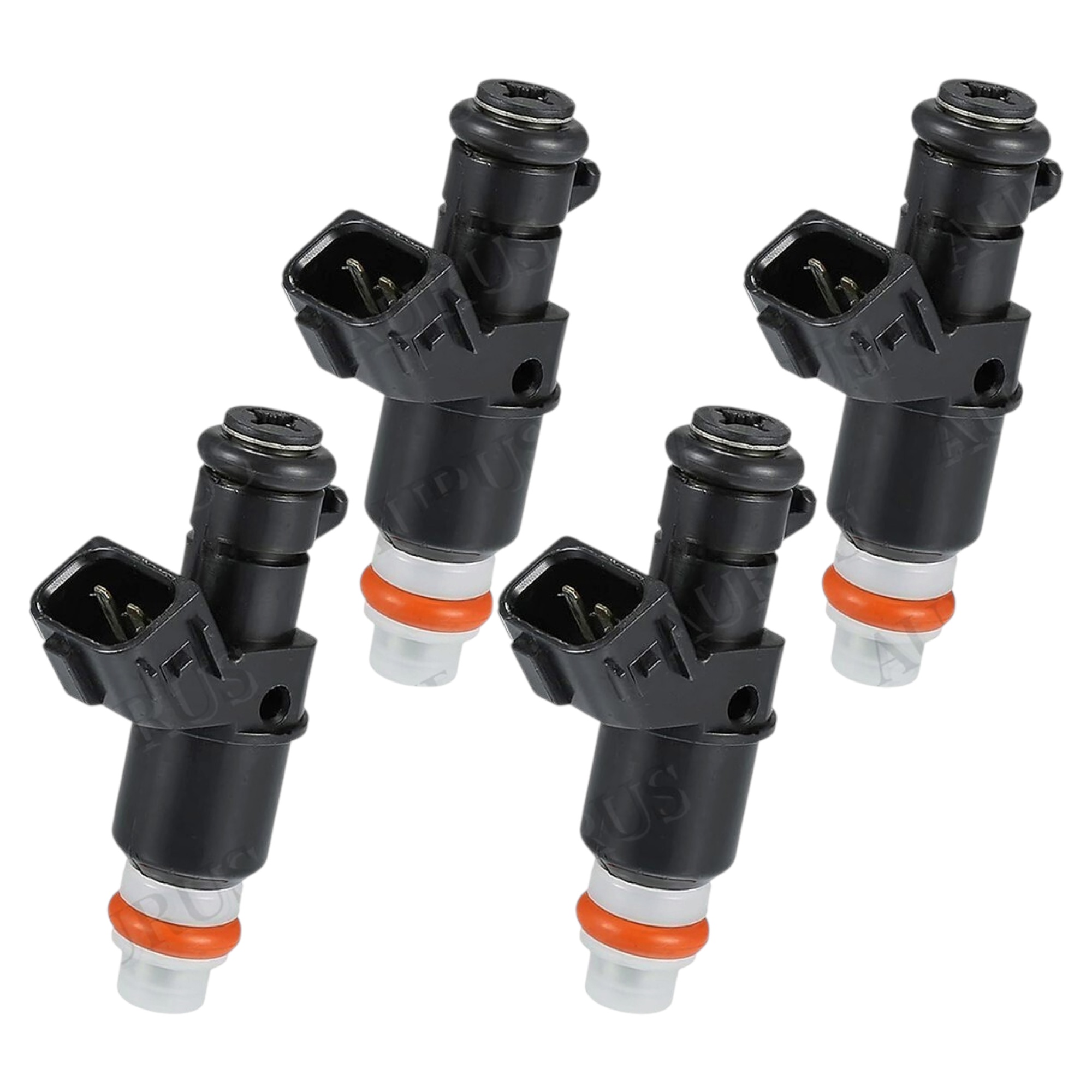 Honda OEM Set of 4 Fuel Injectors KEIHIN for 2010 2011 12 13 2014 Insight Hybrid 1.3L 16450-RGA-003