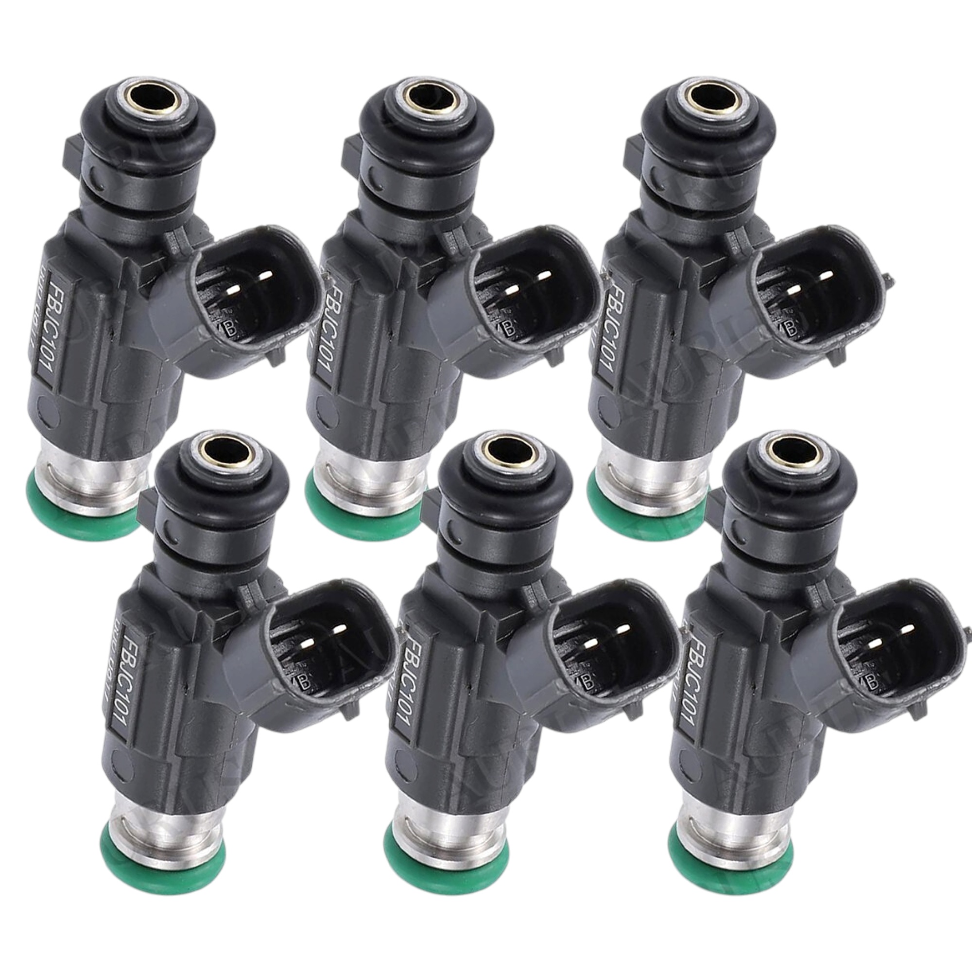 Hitachi OEM Set of 6 Fuel Injectors Jecs for 2002 2003 Nissan Maxima 3.5L V6 FBJC101 FBJC-101
