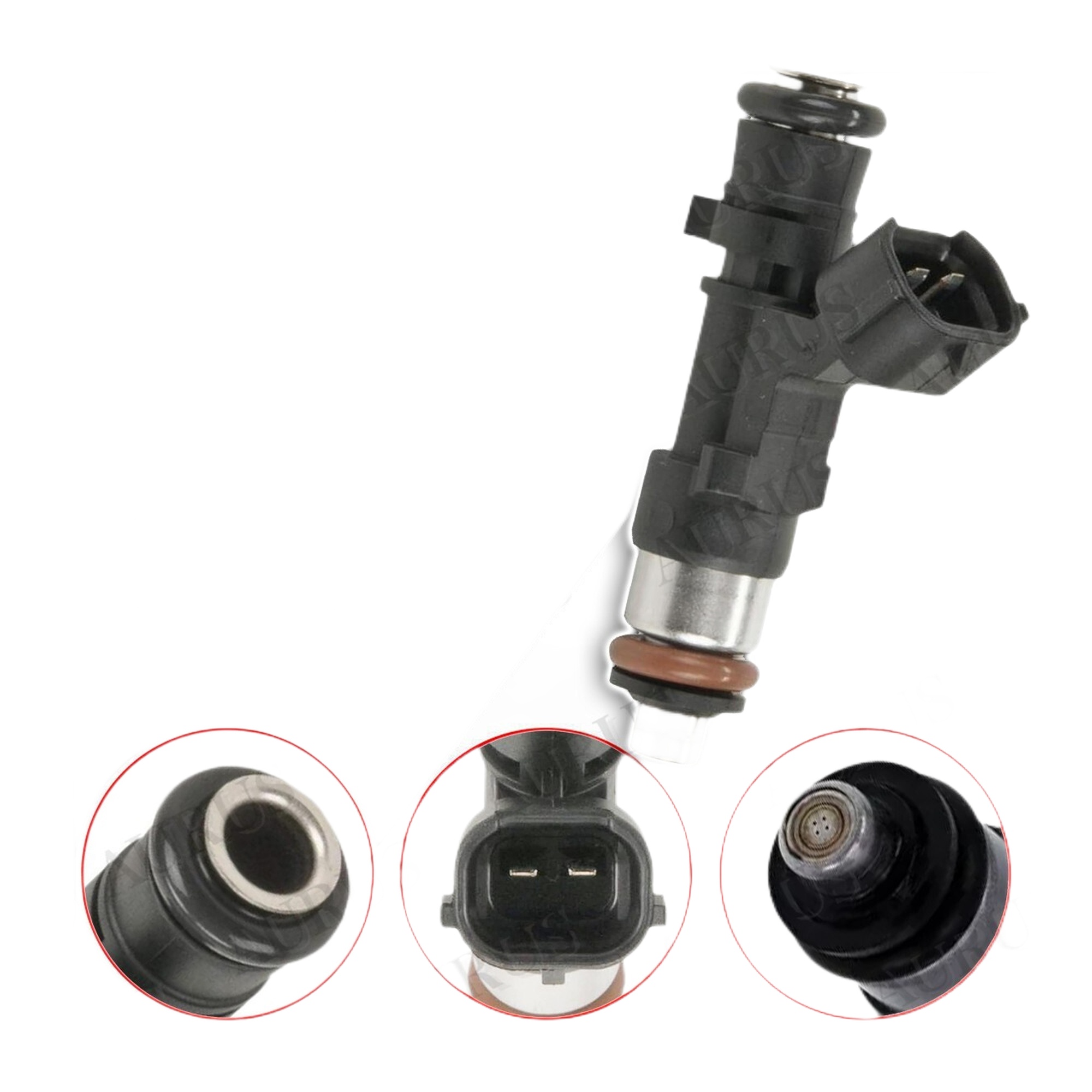 Bosch OEM Set of 4 Fuel Injectors for 2004-2010 Volkswagen Beetle Golf Jetta Wagon 2.0 0280158026 thumbnail 2