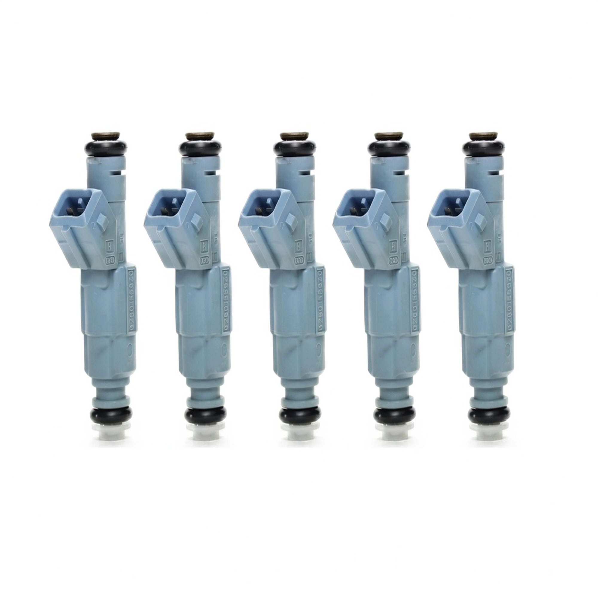 Bosch OEM Set of 5 Fuel Injectors for 2001 2002 2003 2004 Volvo S60 2.3L I5 0280155830