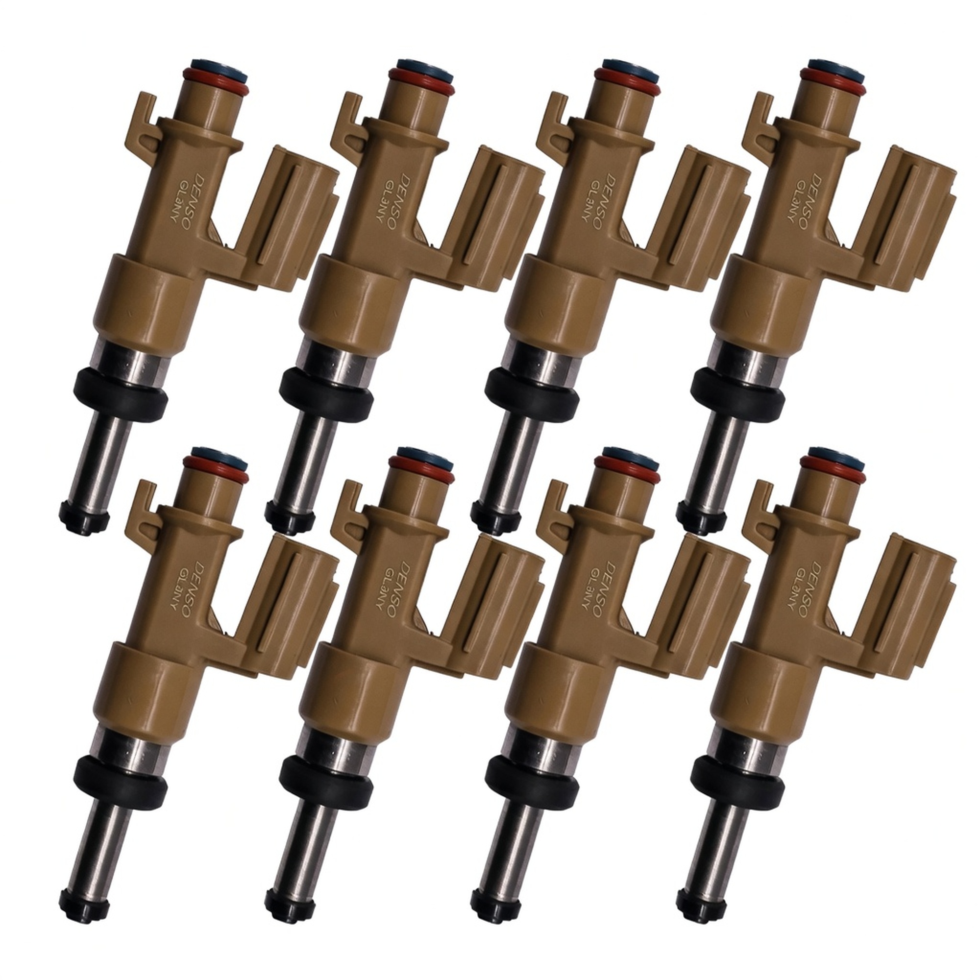 Aurus OEM Set of 8 Fuel Injectors for 2008 09 10 2011 Lexus LX570 5.7L 23250-0S020