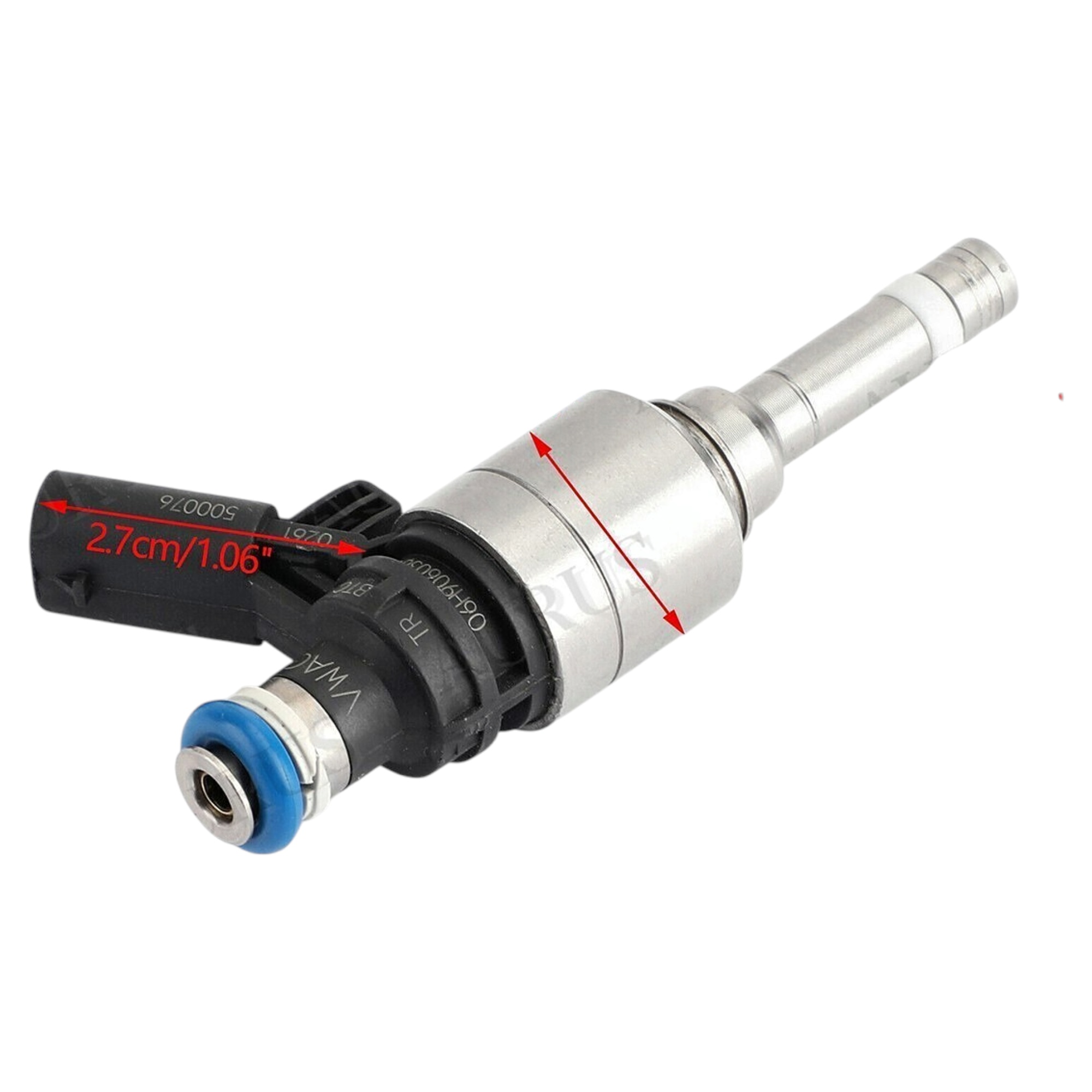 Bosch OEM Set of 4 Fuel Injectors for 2009-2017 Volkswagen Tiguan 2.0L 06H906036P I4 thumbnail 5