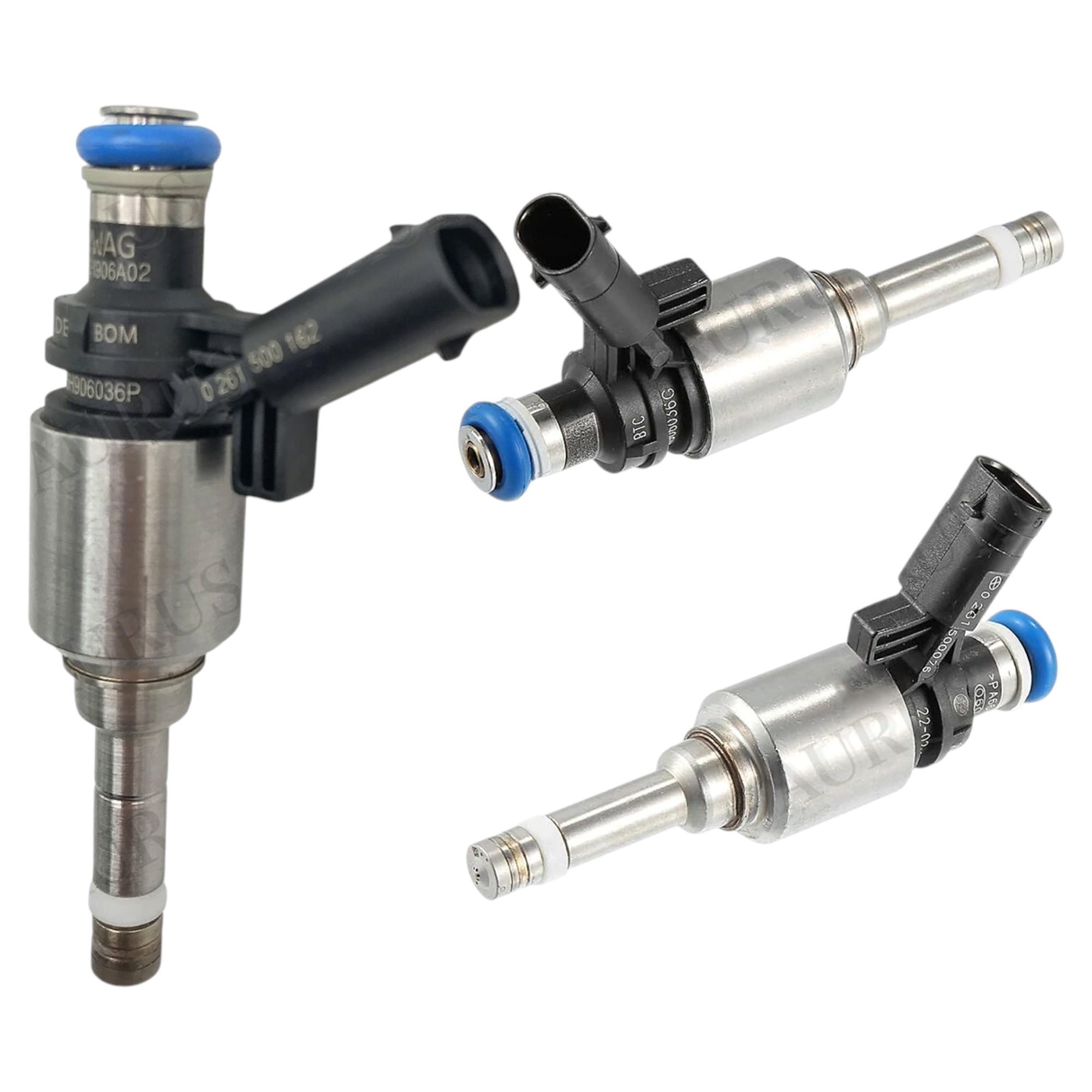 Bosch OEM Set of 4 Fuel Injectors for 2009-2017 Volkswagen Tiguan 2.0L 06H906036P I4 thumbnail 3