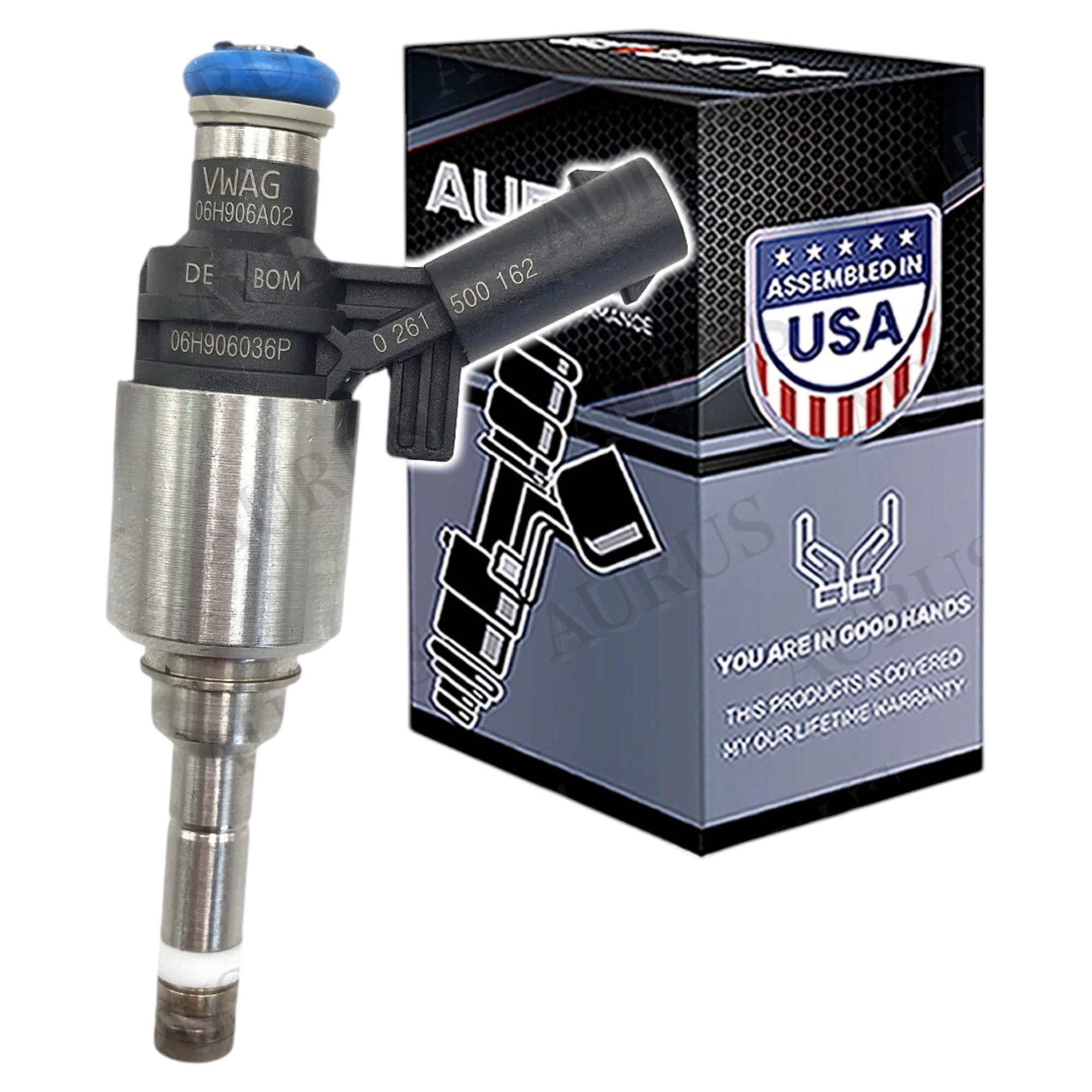 Aurus OEM Fuel Injector for 2017-2018 Volkswagen Tiguan Lmtd 2.0L 06H906036P