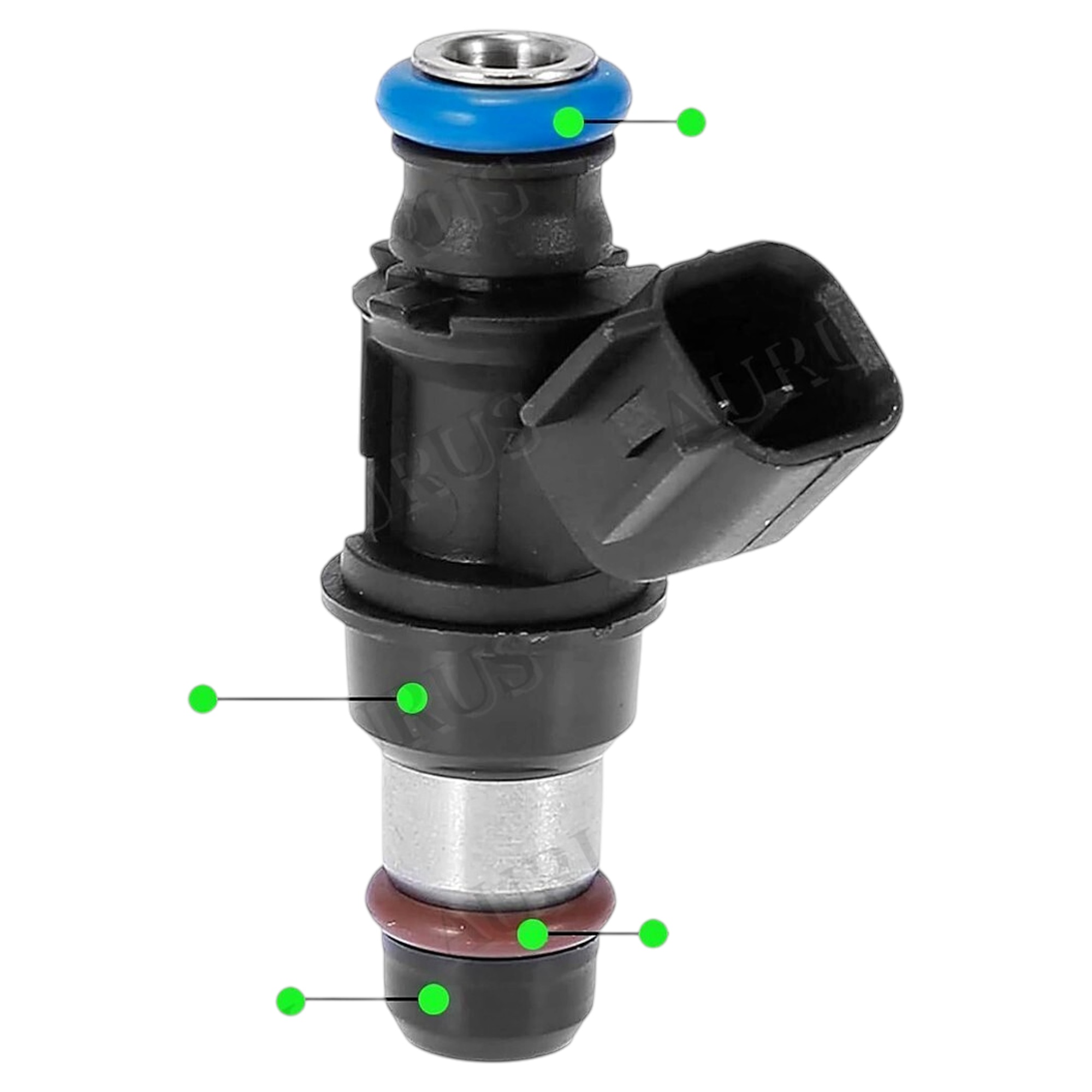 Aurus OEM Fuel Injector for 2005 2006 2007 Buick Rainier 5.3L V8 12580681 thumbnail 4