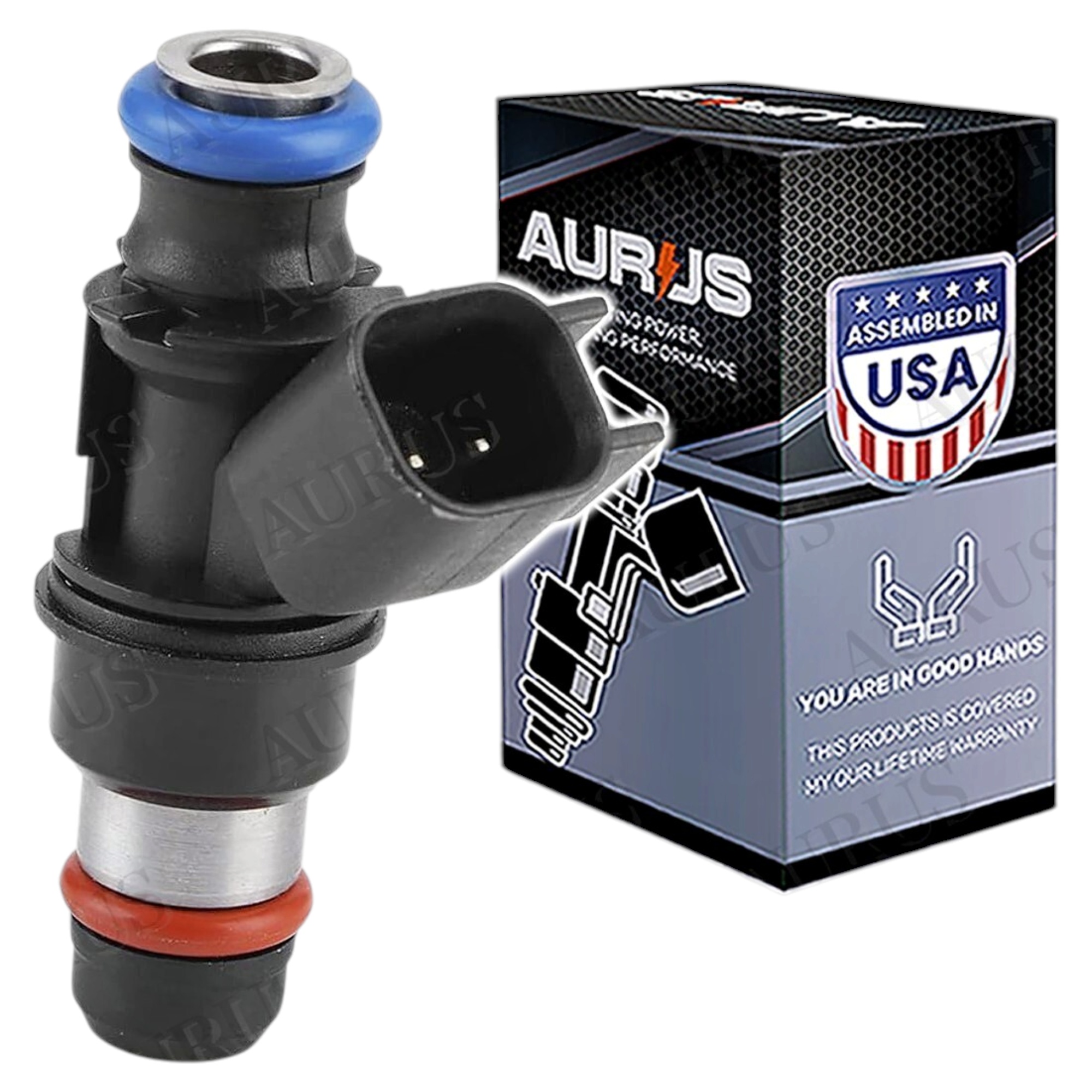 Aurus OEM Fuel Injector for 2006 2007 2008 2009 Chevrolet Trailblazer 6.0L V8 12580681