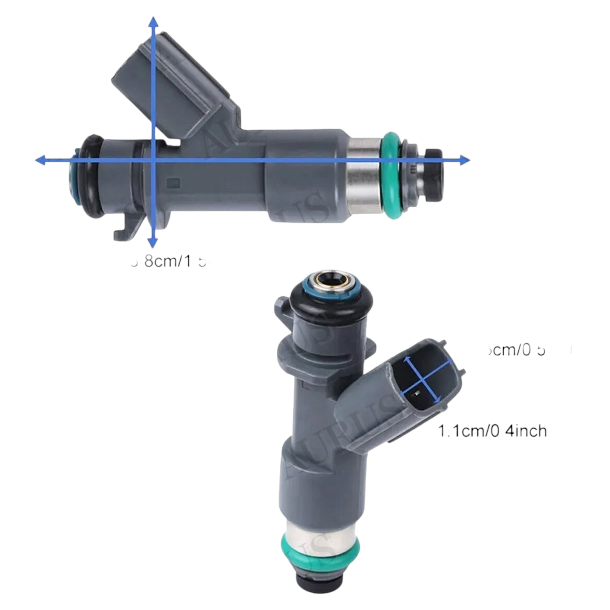 Aurus OEM Fuel Injector for 2010 2011 Honda Accord Crosstour 3.5L V6 cyl. 16450-R70-A01 thumbnail 4