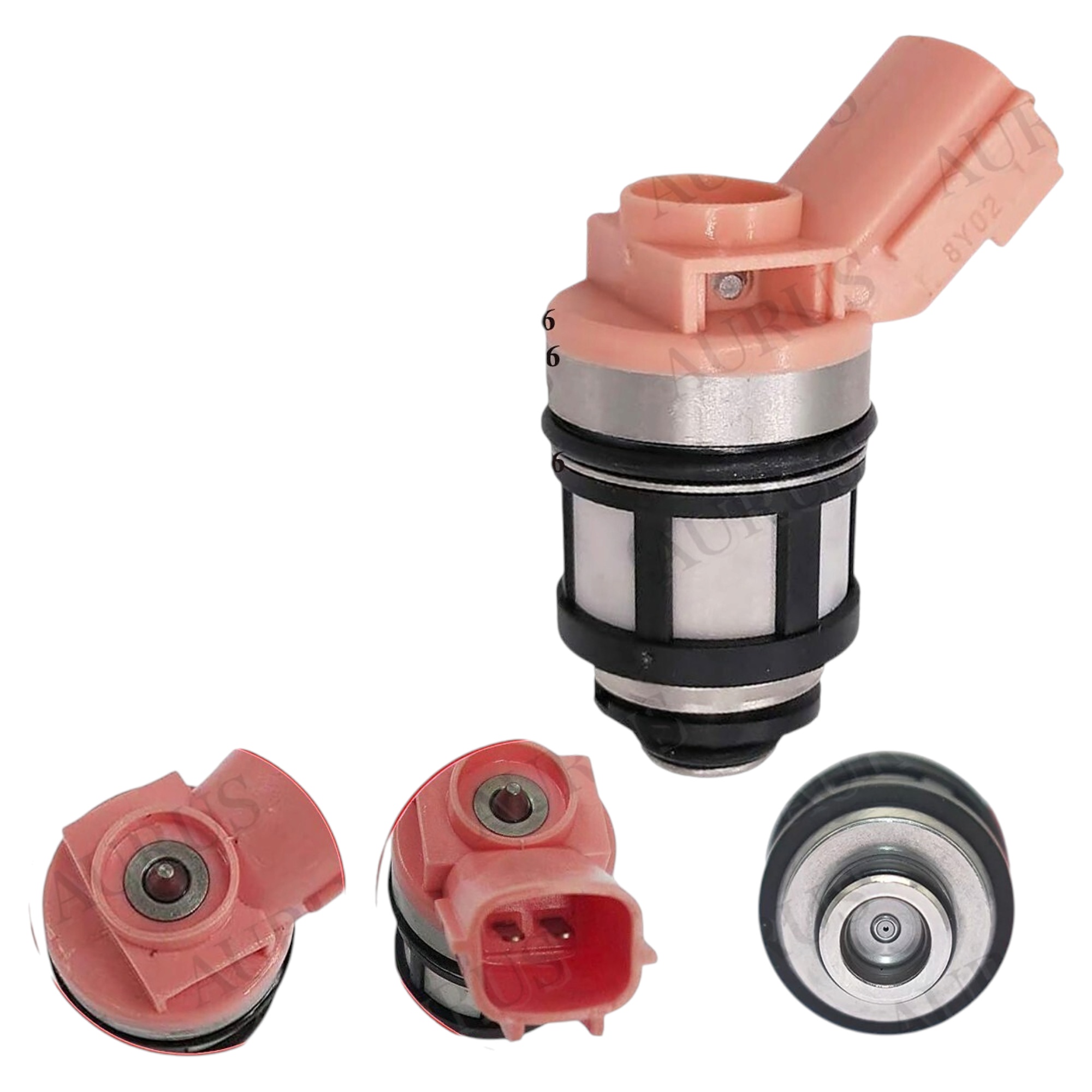 Aurus OEM Fuel Injector for 1999-2003 2004 Nissan Frontier 3.3L JS23-4 V6 thumbnail 2