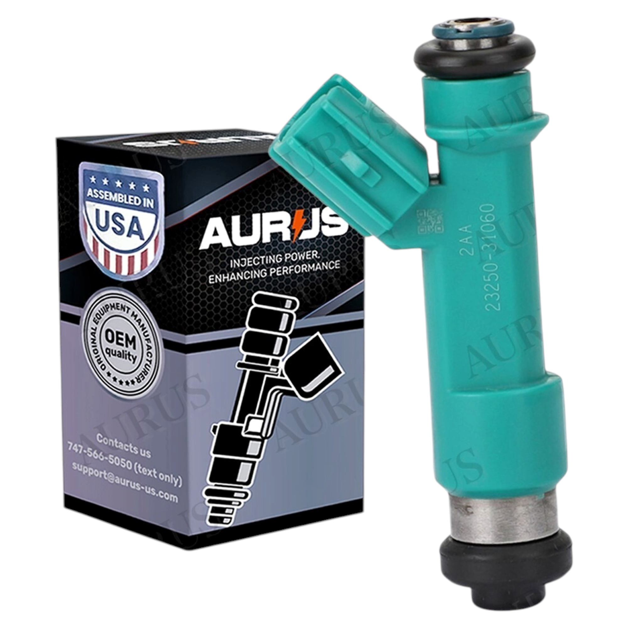 Aurus OEM Fuel Injector 1 for 2005 06 07 08 09 10 2011 Toyota Tundra 4.0L V6 23250-31060