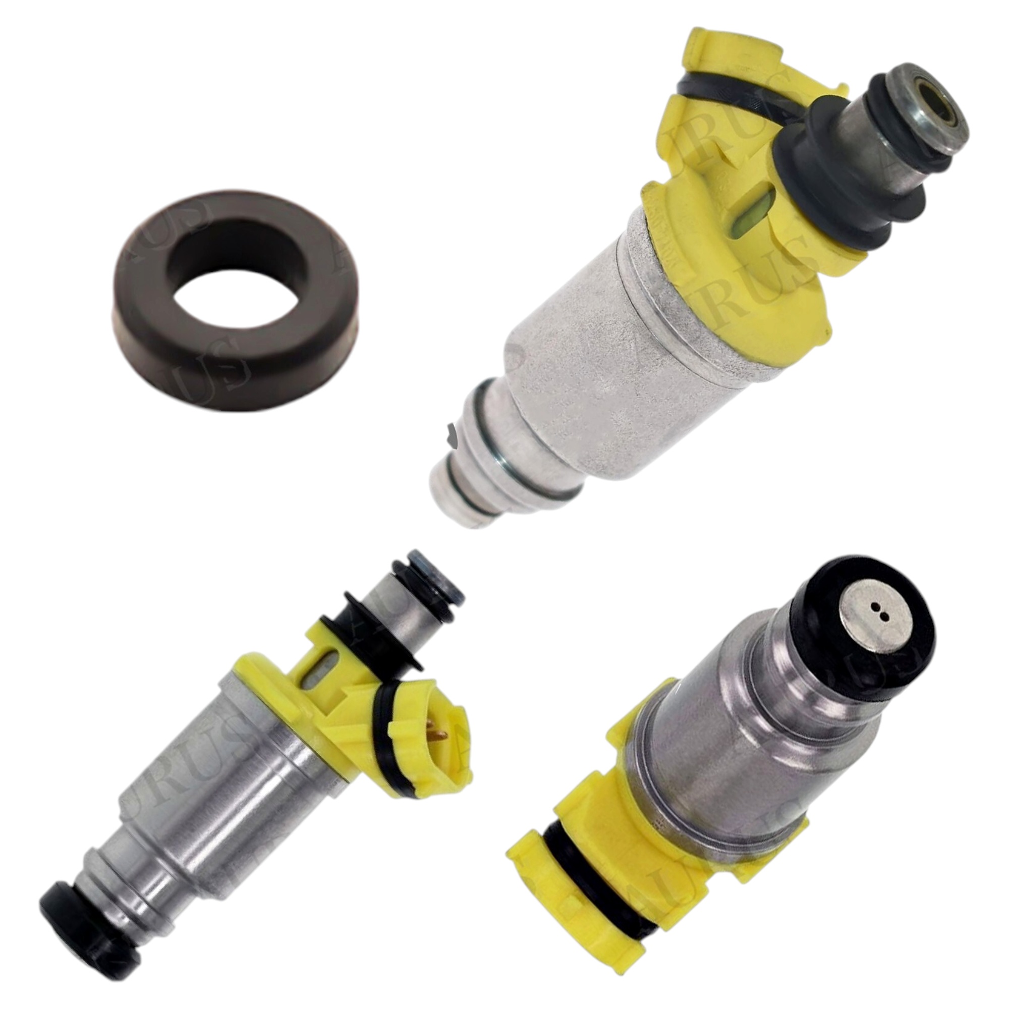 Aurus OEM Set of 4 Fuel Injectors for 23250-74040 195500-5360 23209-74040 842-12141 thumbnail 3