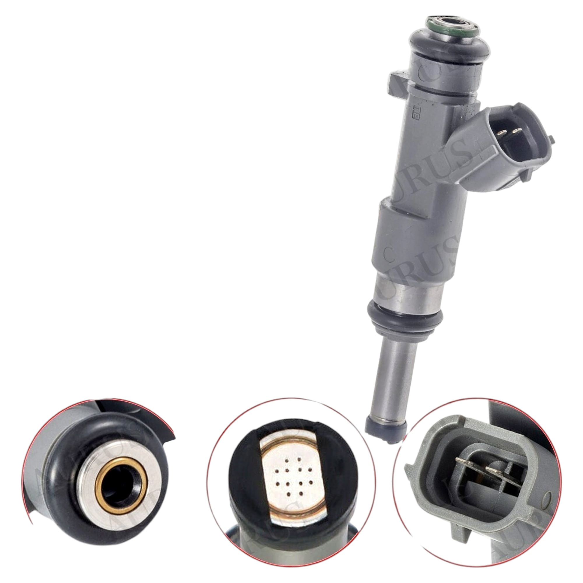 Aurus OEM Fuel Injector for 2005 2006 2007 2008 2009 Nissan Frontier 2.5L 16600-EA00A thumbnail 2