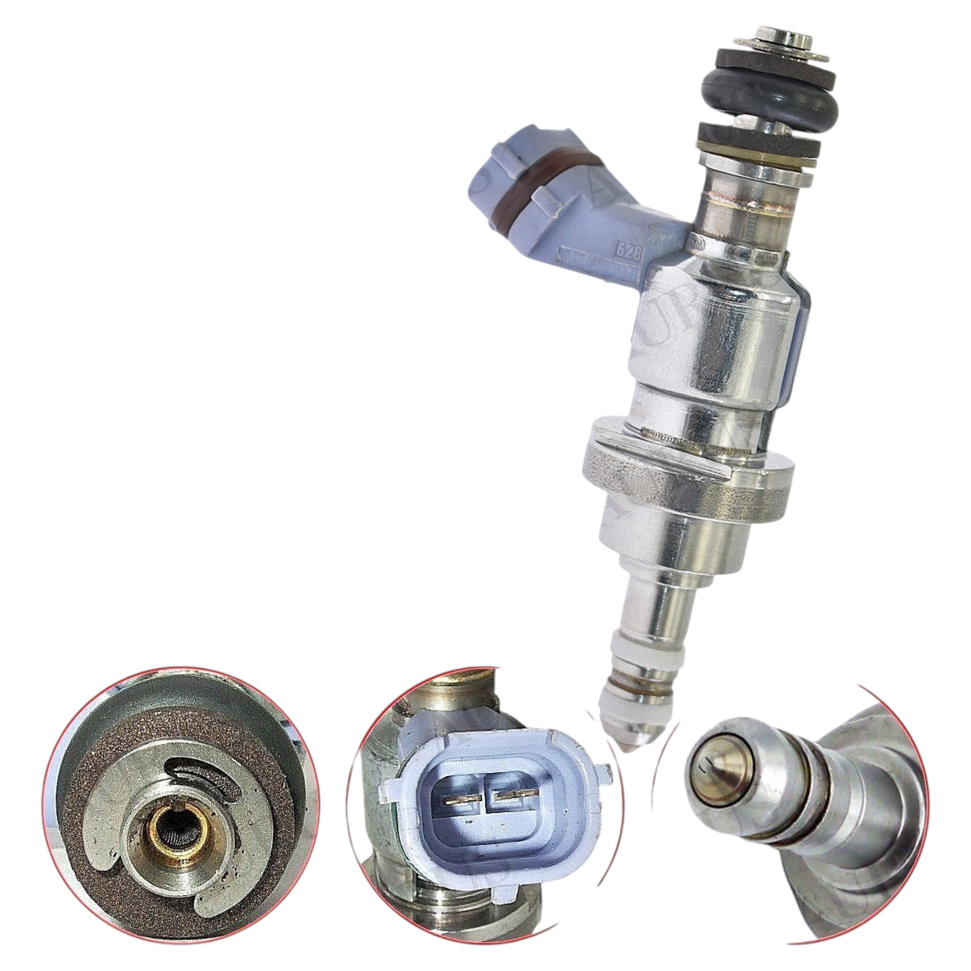 Denso OEM Fuel Injector for 2008 2009 2010 2011 2012 Lexus LS600H V8 5.0L 23209-31030 23250-31030 thumbnail 2