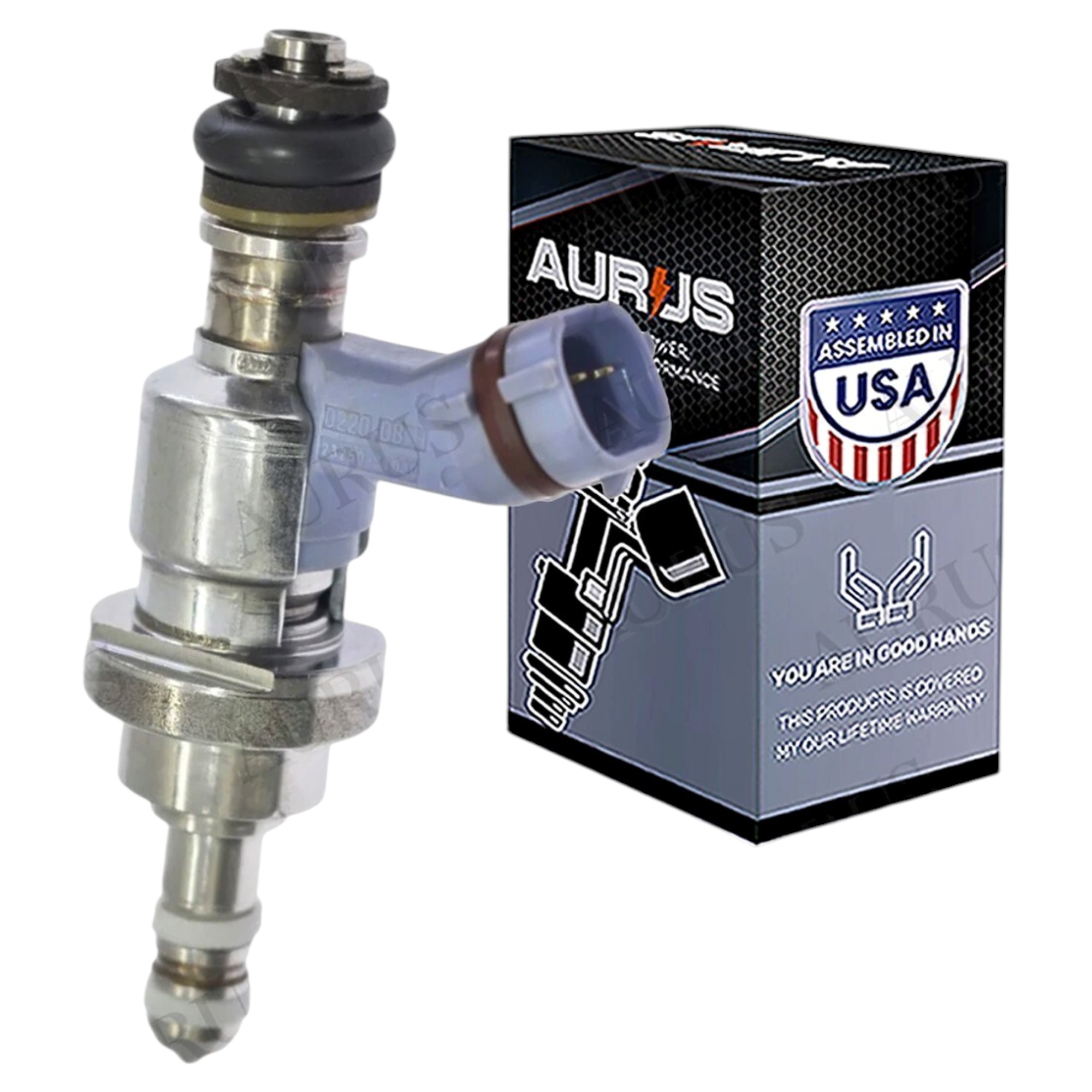 Denso OEM Fuel Injector for 2008 2009 2010 2011 2012 Lexus LS600H V8 5.0L 23209-31030 23250-31030 — view 1