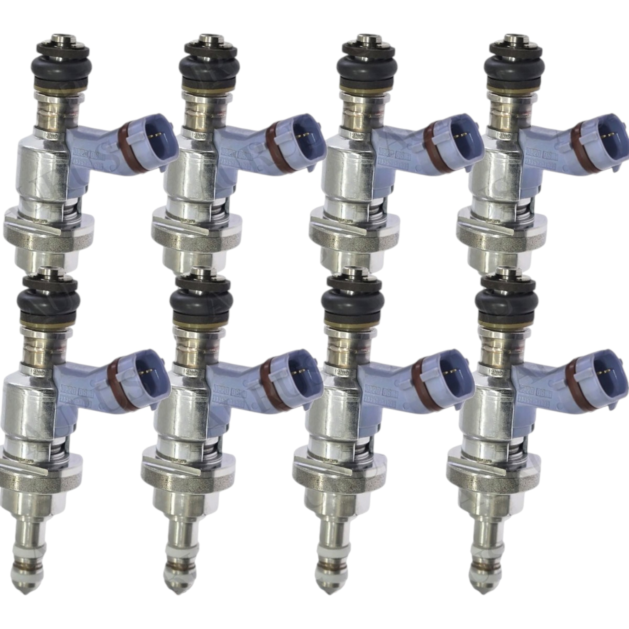 Aurus OEM Set of 8 Fuel Injectors for 2007-2017 Lexus GS460 IS LS460 LS600H 23250-31030 23209-31030 23250-31030 — view 1