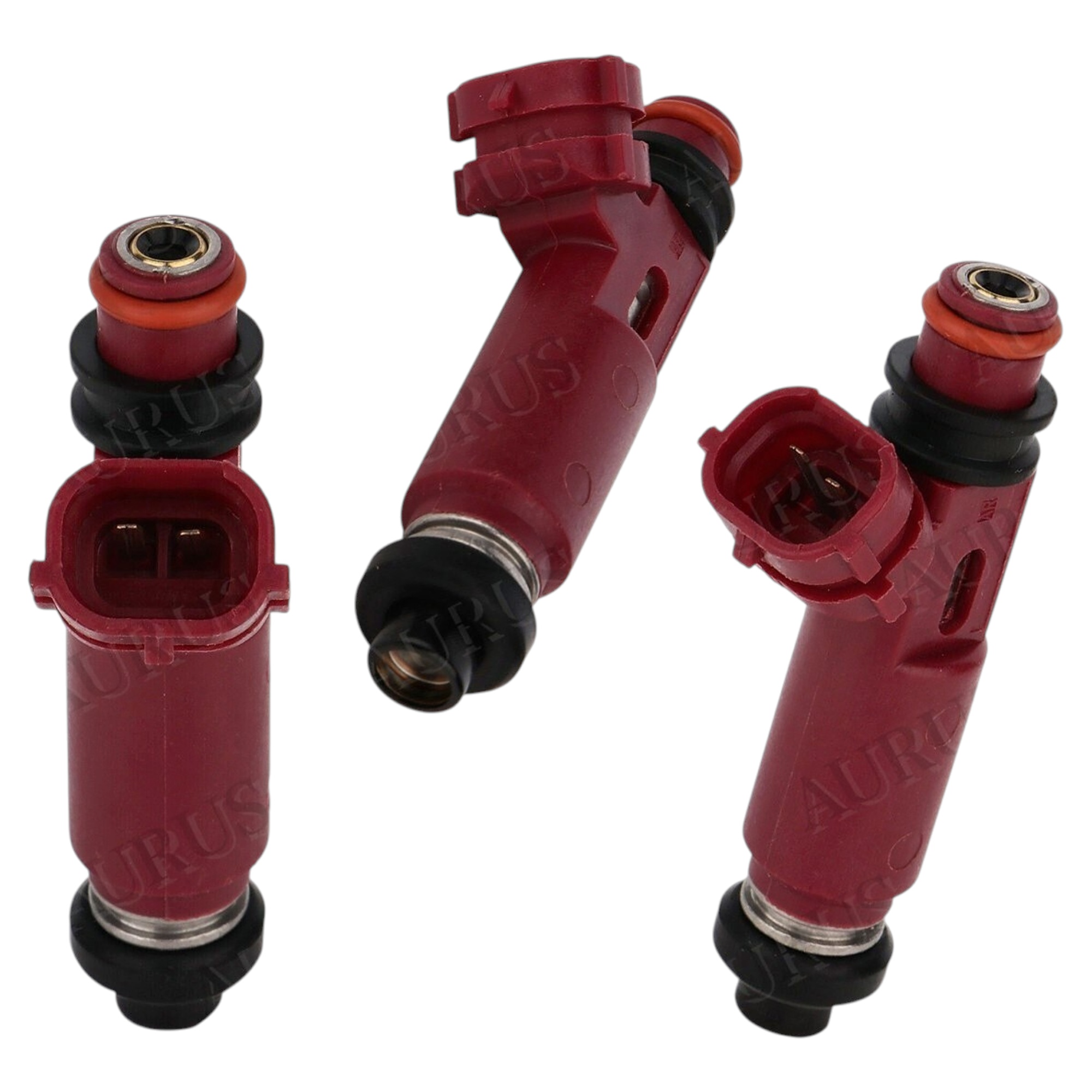 Denso OEM Set of 4 Fuel Injectors for 1999 Mazda Miata Base 1.8L 195500-3310 842-12201 thumbnail 4