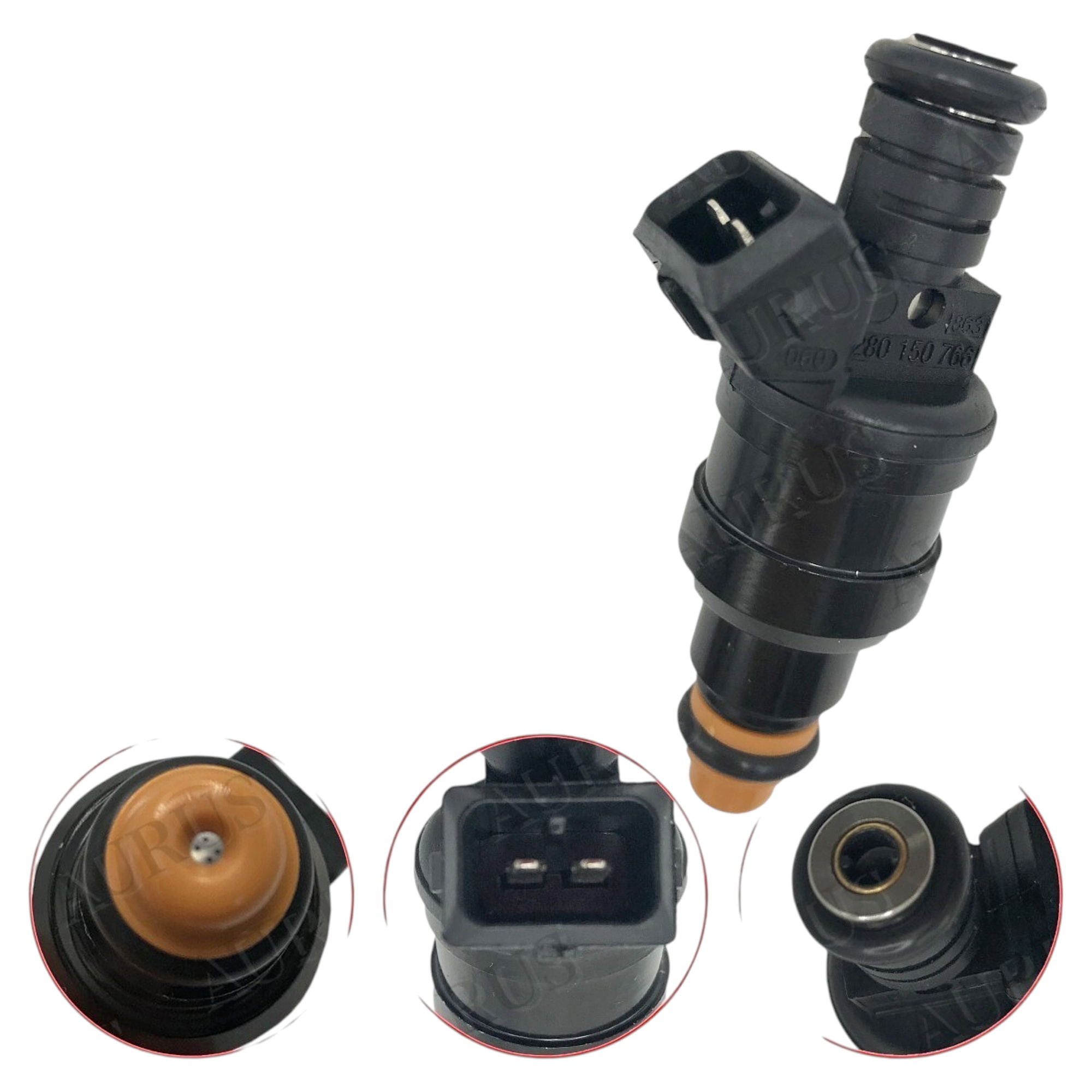 Aurus OEM Set of 6 Fuel Injectors for 1992 Mazda Navajo 4.0L V6 0280150766 90TF-AA thumbnail 2