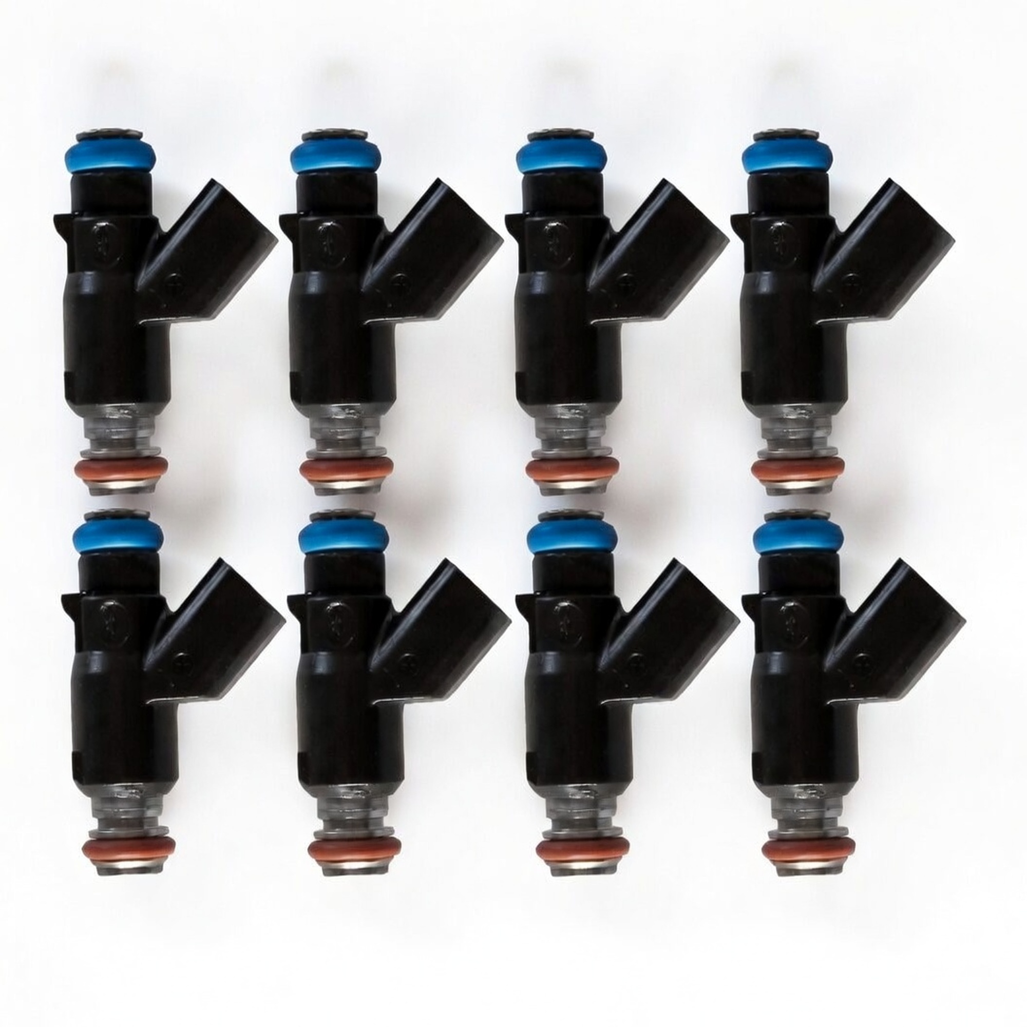Aurus OEM Set of 8 Fuel Injectors for 2010-2019 Chevrolet Silverado 3500 HD 6.0L V8 12613412 — view 1