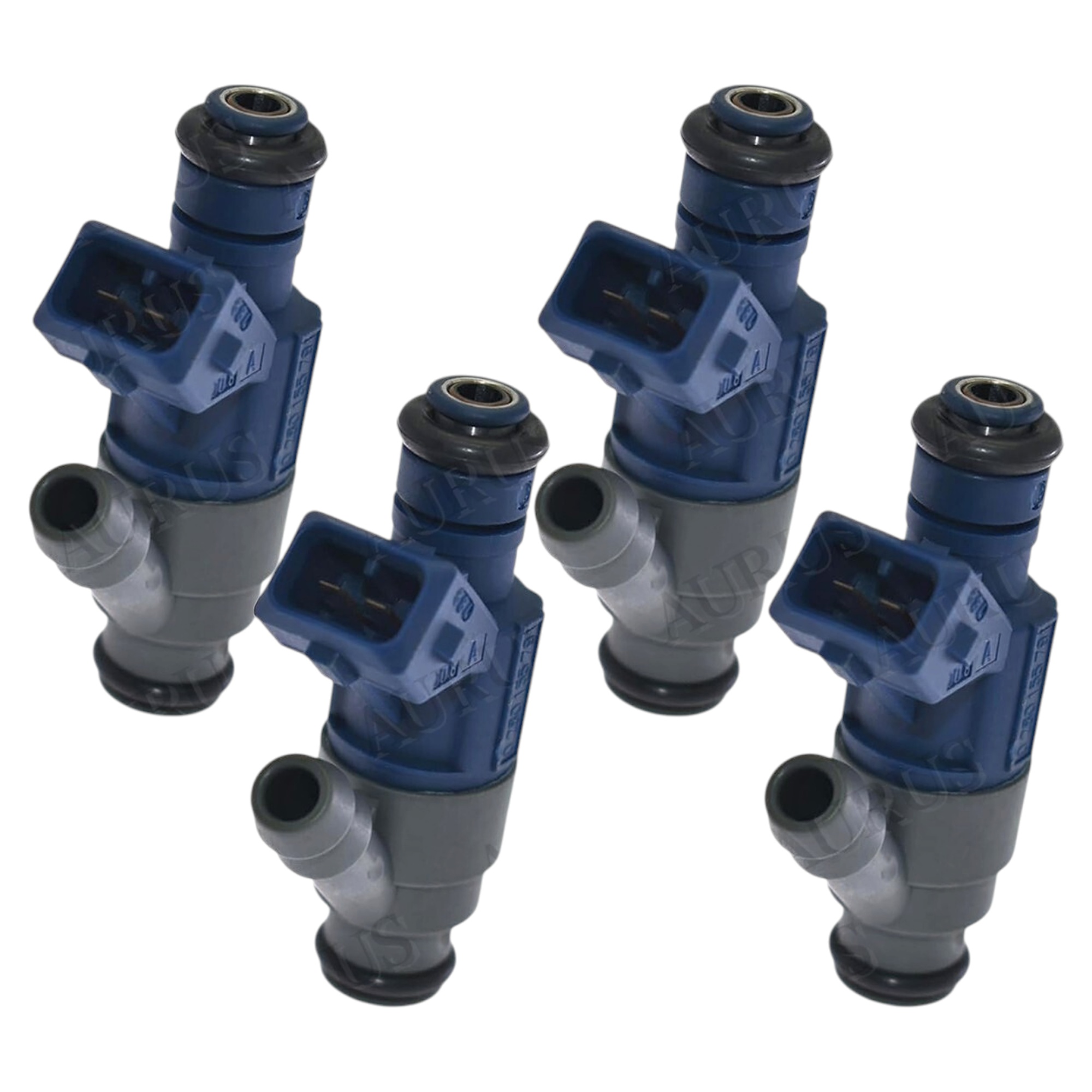 Aurus OEM Set of 4 Fuel Injectors for 1999 2000 2001 Volkswagen Golf 2.0L 0280155791 — view 1