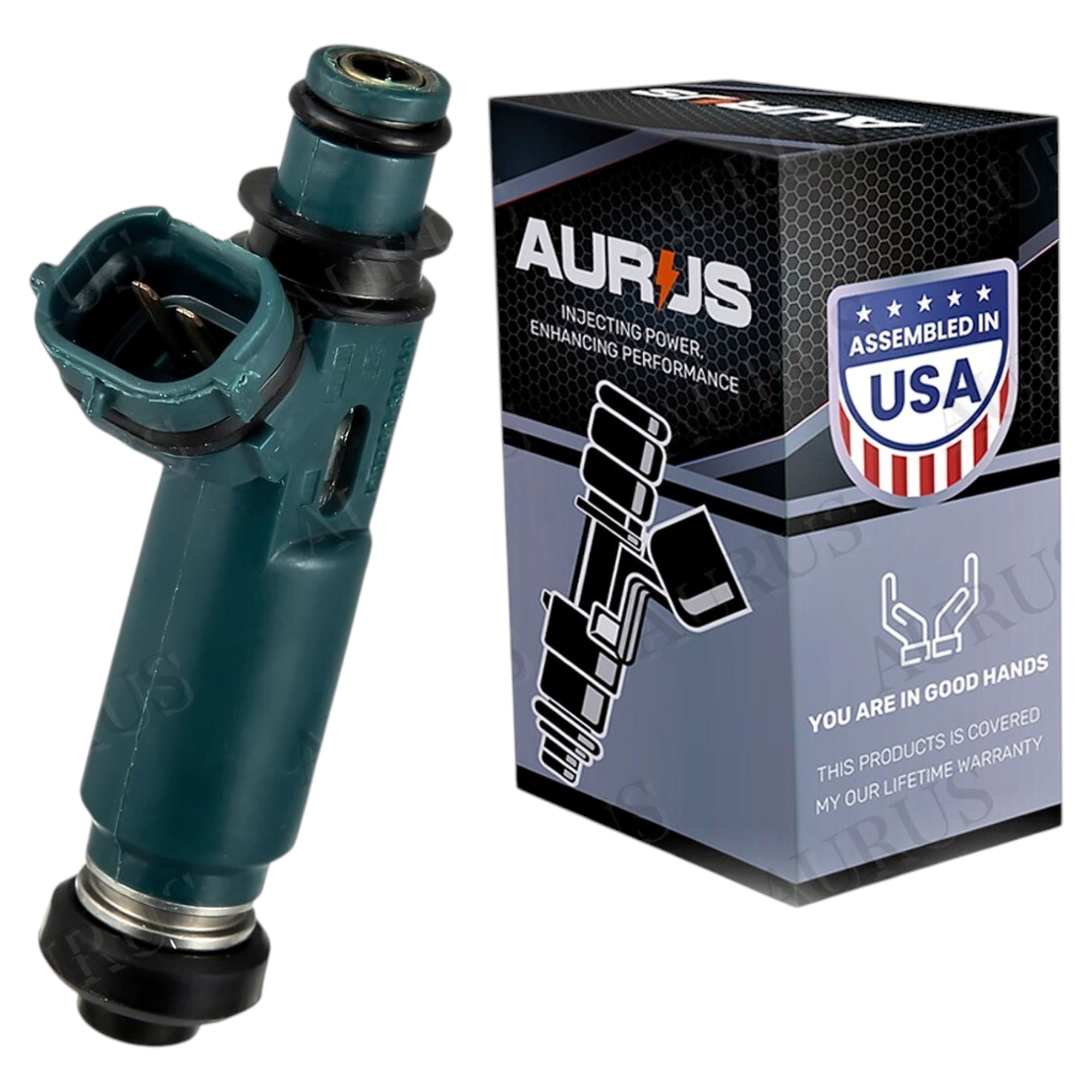 Aurus OEM Fuel Injector for 2001 02 03 04 Toyota Sequoia 4.7L 23250-50040