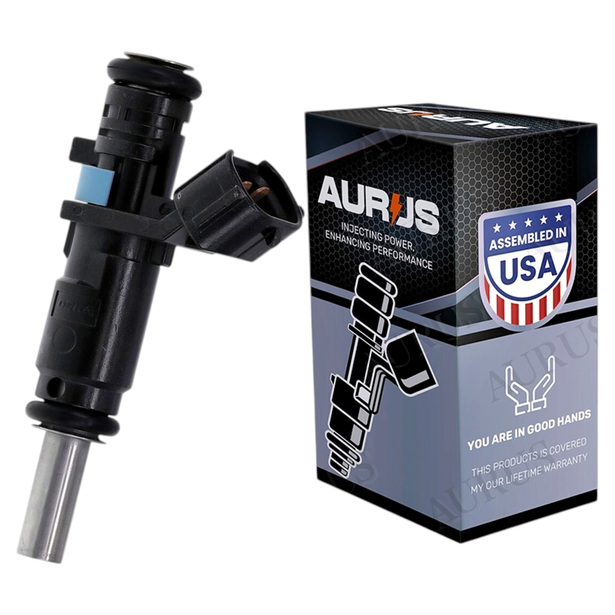 Aurus OEM Fuel Injector 1 for 2007 2008 2009 2010-2014 Volkswagen Jetta 2.5L 07k906031C