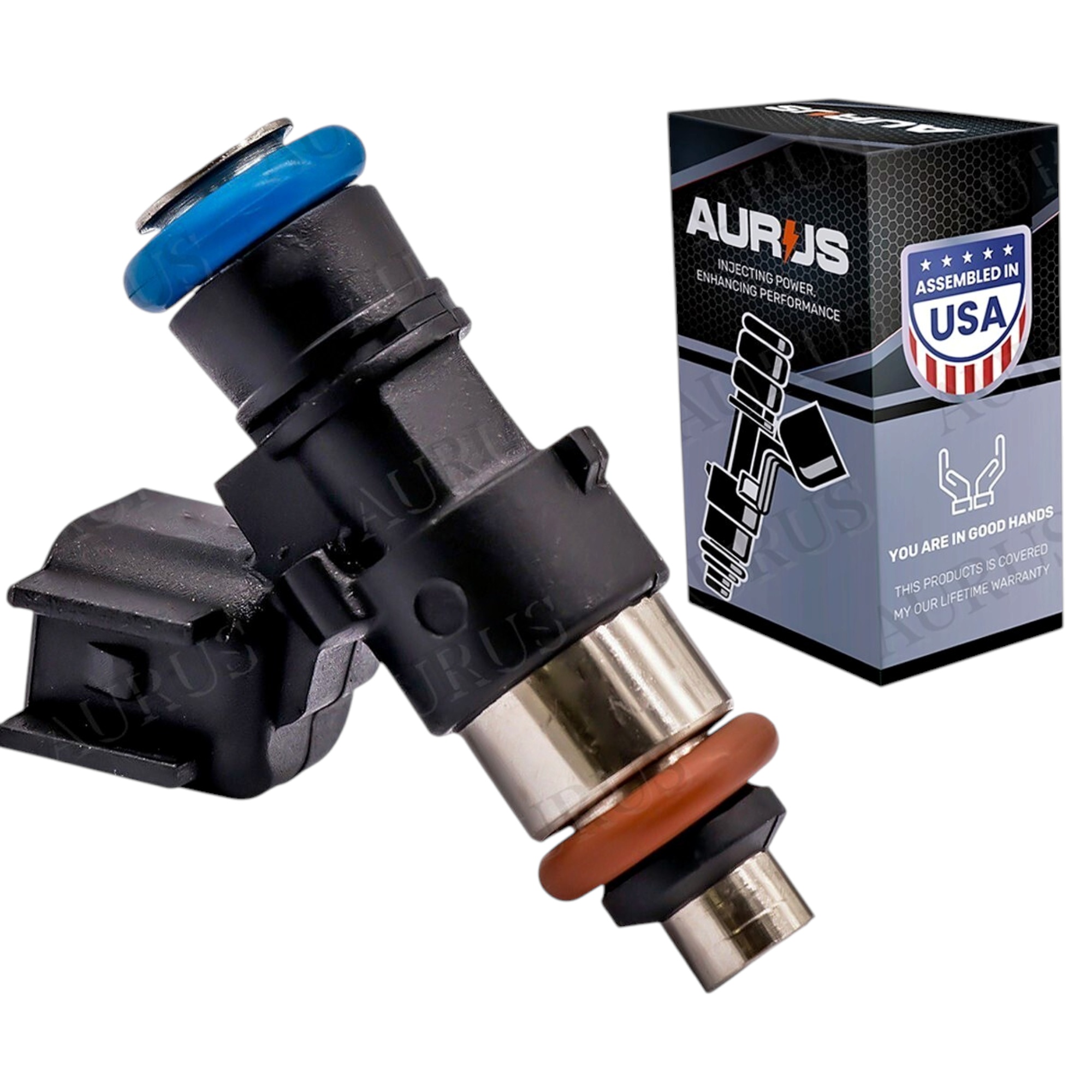Aurus OEM Fuel Injector 1 for 2011 12 2013-2017 Ford Mustang 3.7L 0280158191