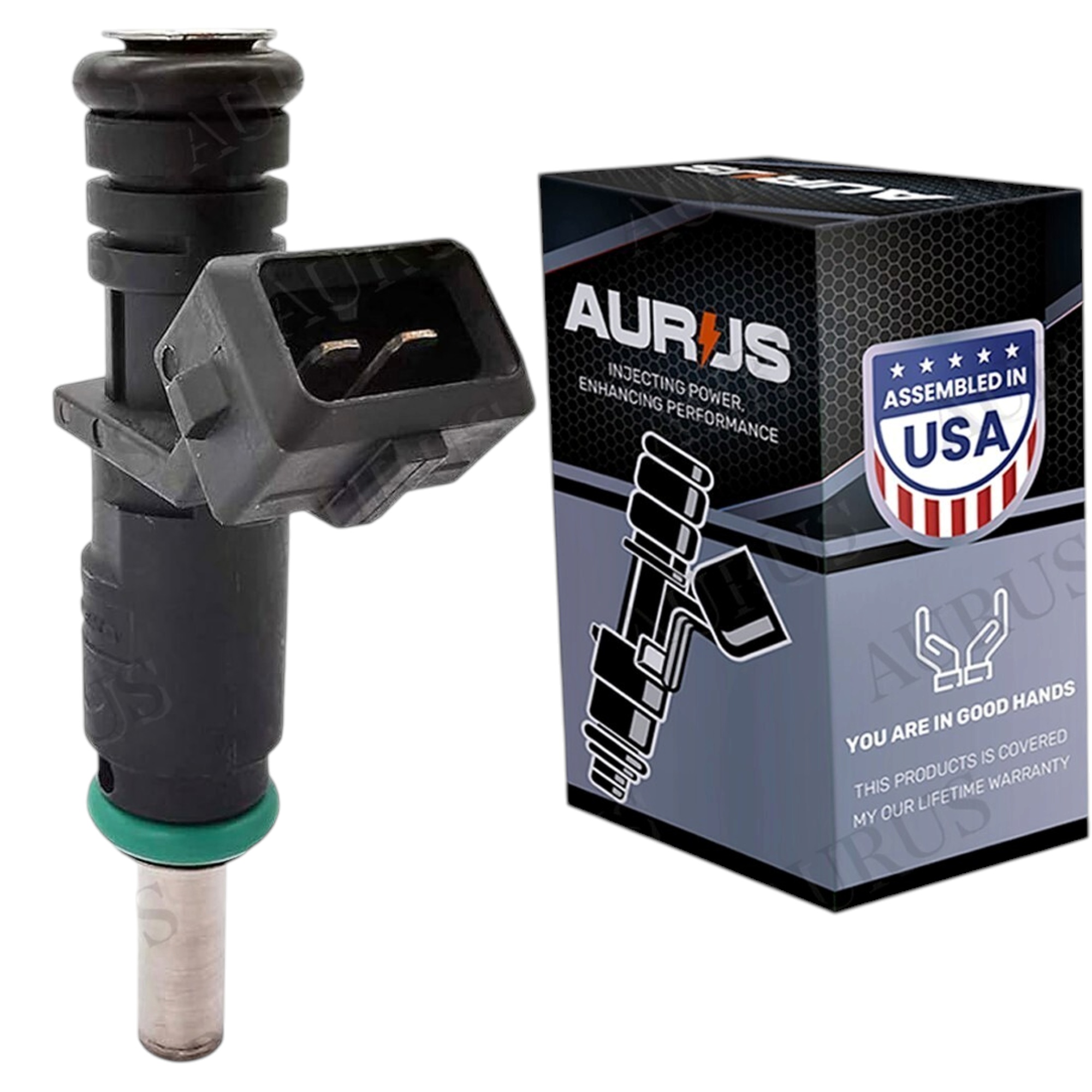 Aurus OEM Fuel Injector 1 for 2007 2008 BMW 328xi 3.0L I6 1353753163 7531634