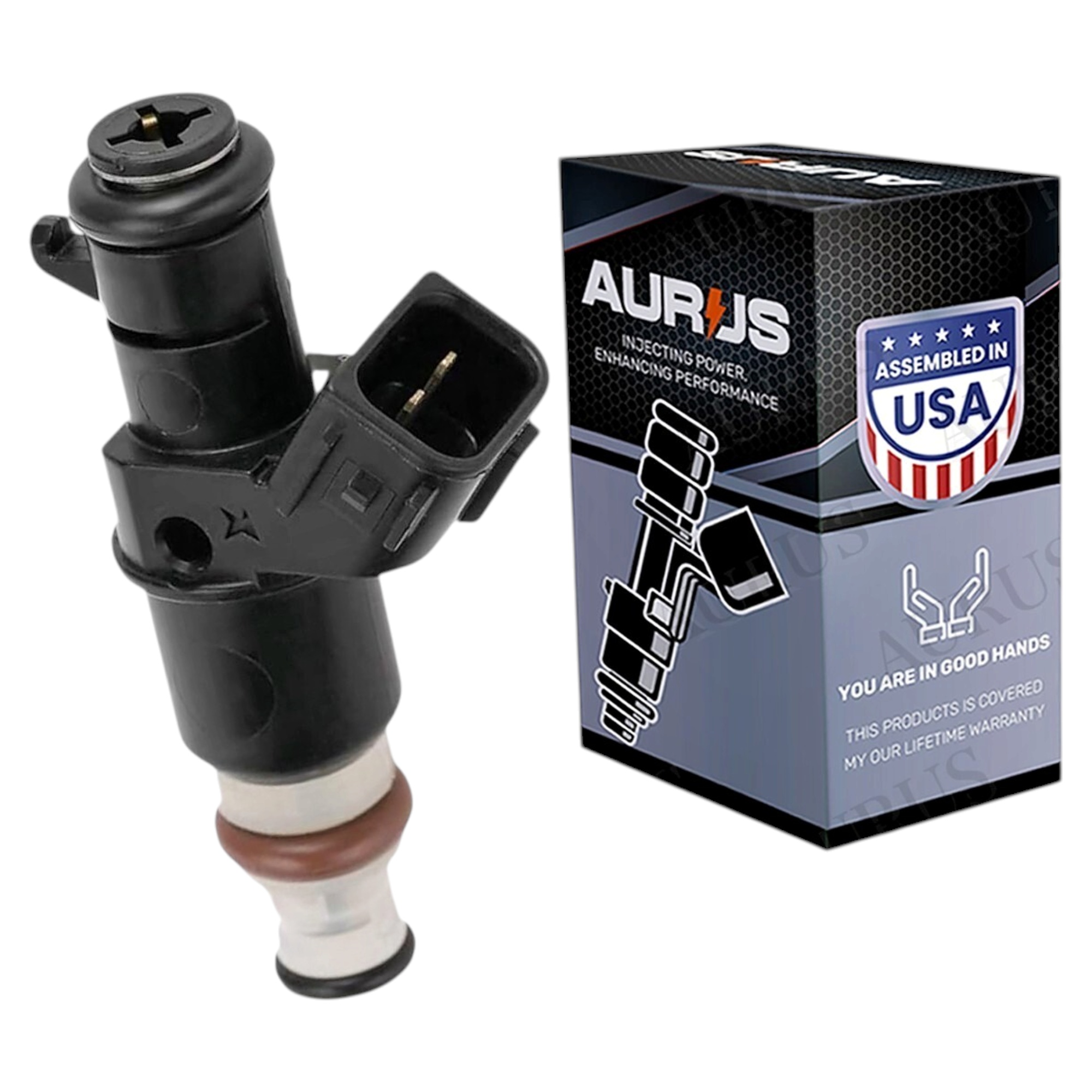 Aurus OEM Fuel Injector for Honda 16450-RAA-A01 16450RAAA01 FJ484 I4
