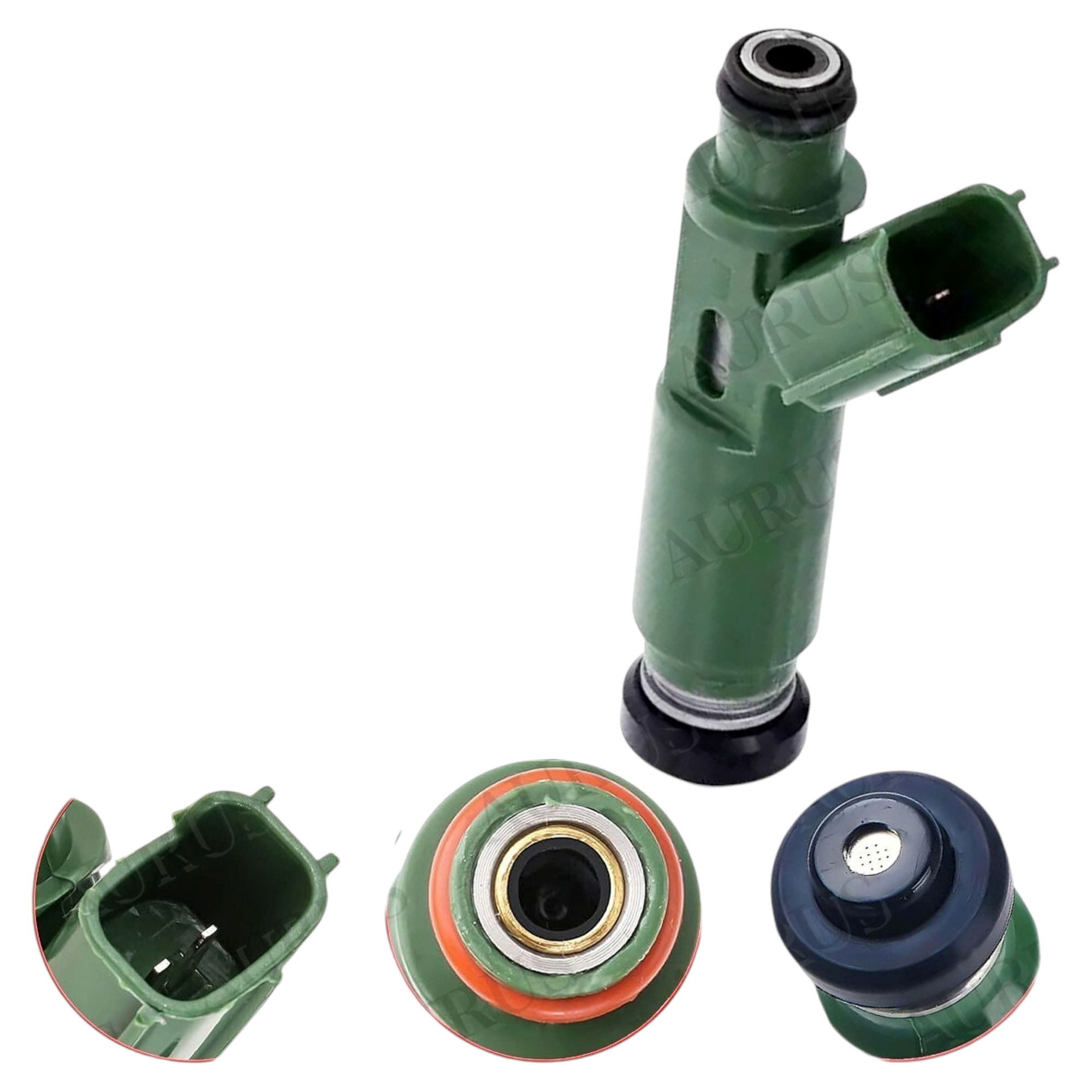 Aurus OEM Fuel Injector for Toyota 1.8L 1ZZ-FE motor 195500-3780 297-0003 23250-22040 thumbnail 2