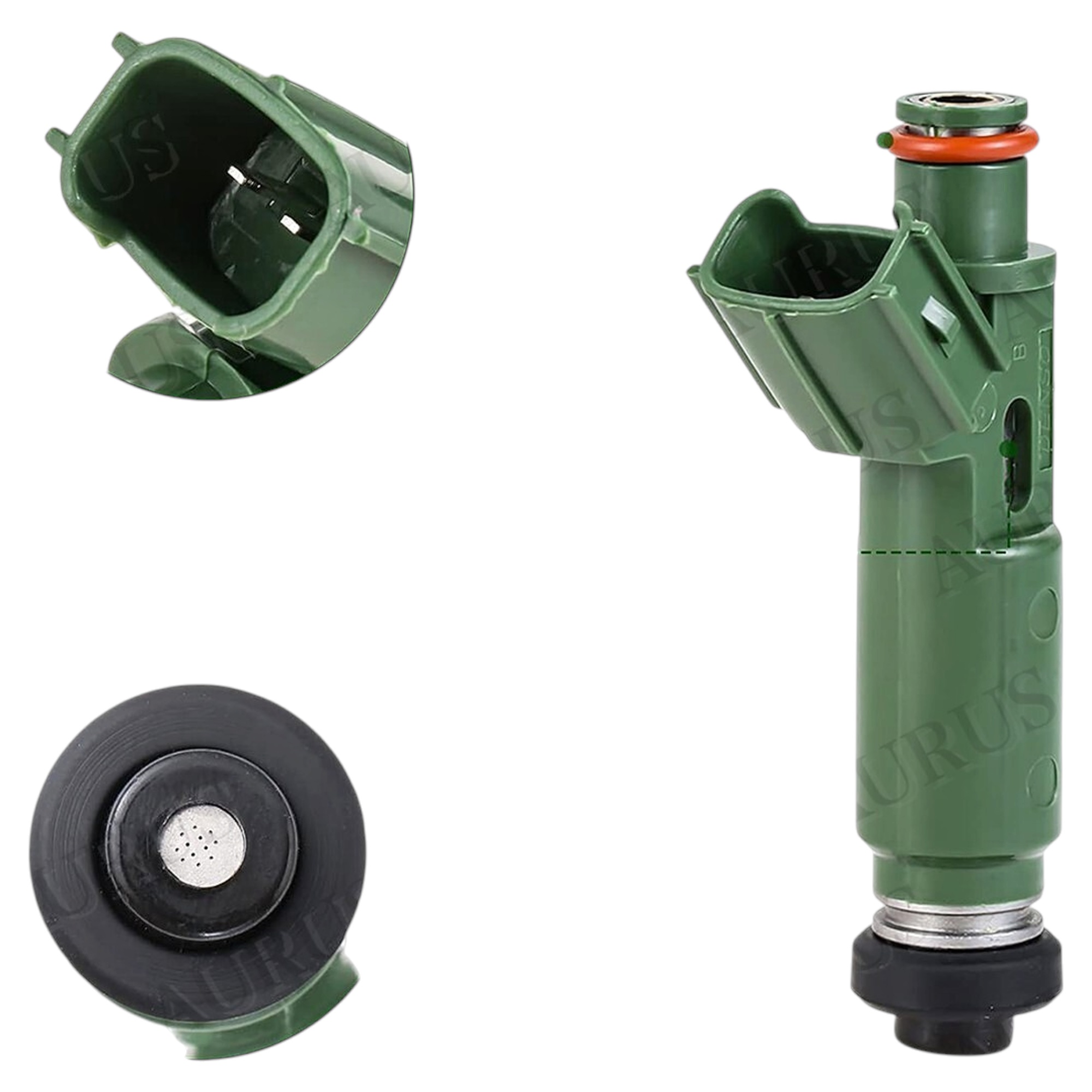 Aurus OEM Fuel Injector for Toyota 1.8L 1ZZ-FE motor 195500-3780 297-0003 23250-22040 thumbnail 5