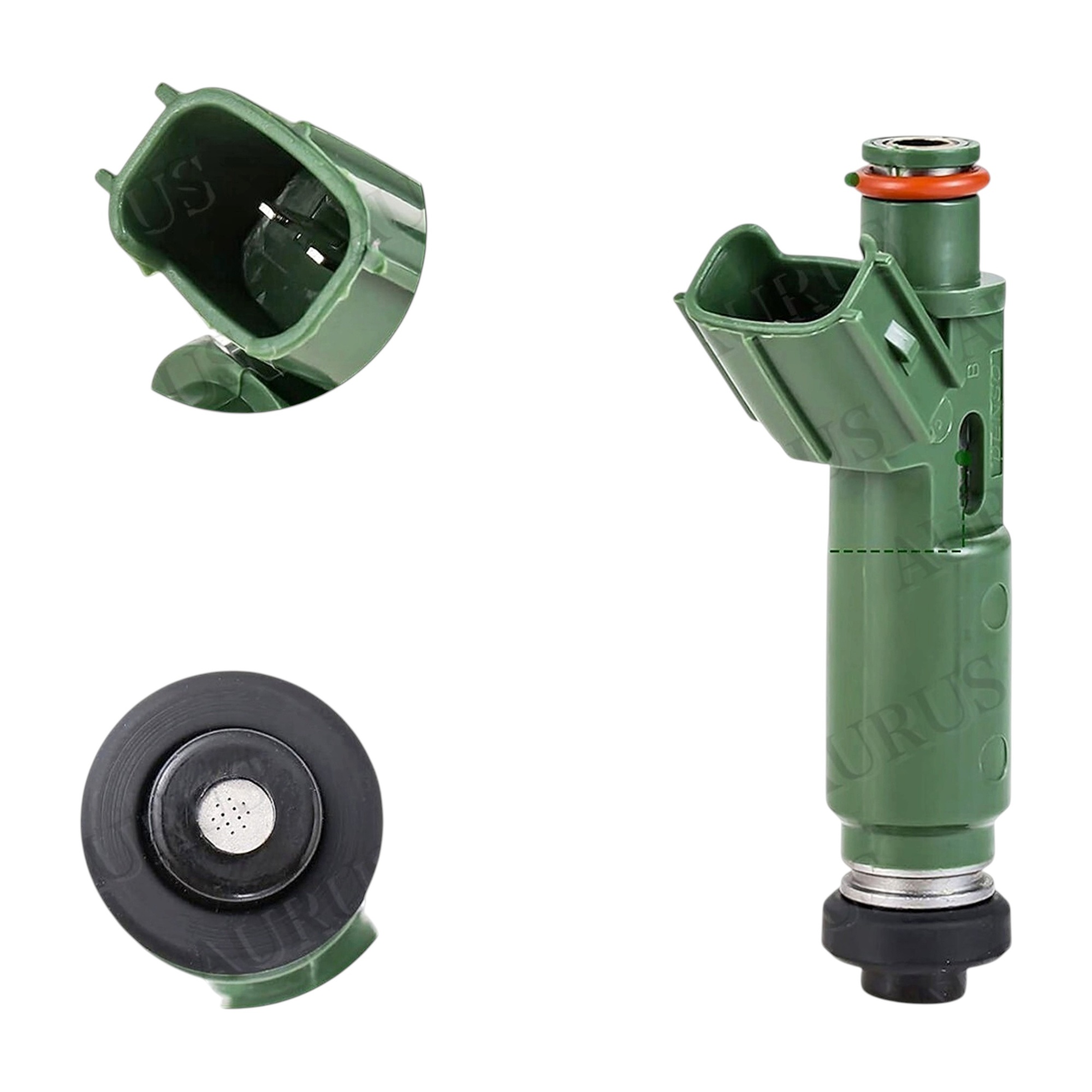 Denso OEM Fuel Injector for 2000 2001 02 2003 Toyota Corolla 1.8L 23250-0D040 23250-22040 thumbnail 2