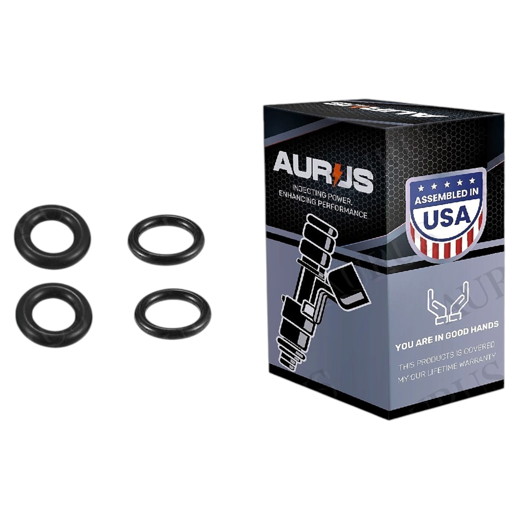 Aurus OEM Set of 2 Fuel Injector Repair Kits for 2006-2015 Harley-Davidson Dyna Softail 27709-06 27709-06A