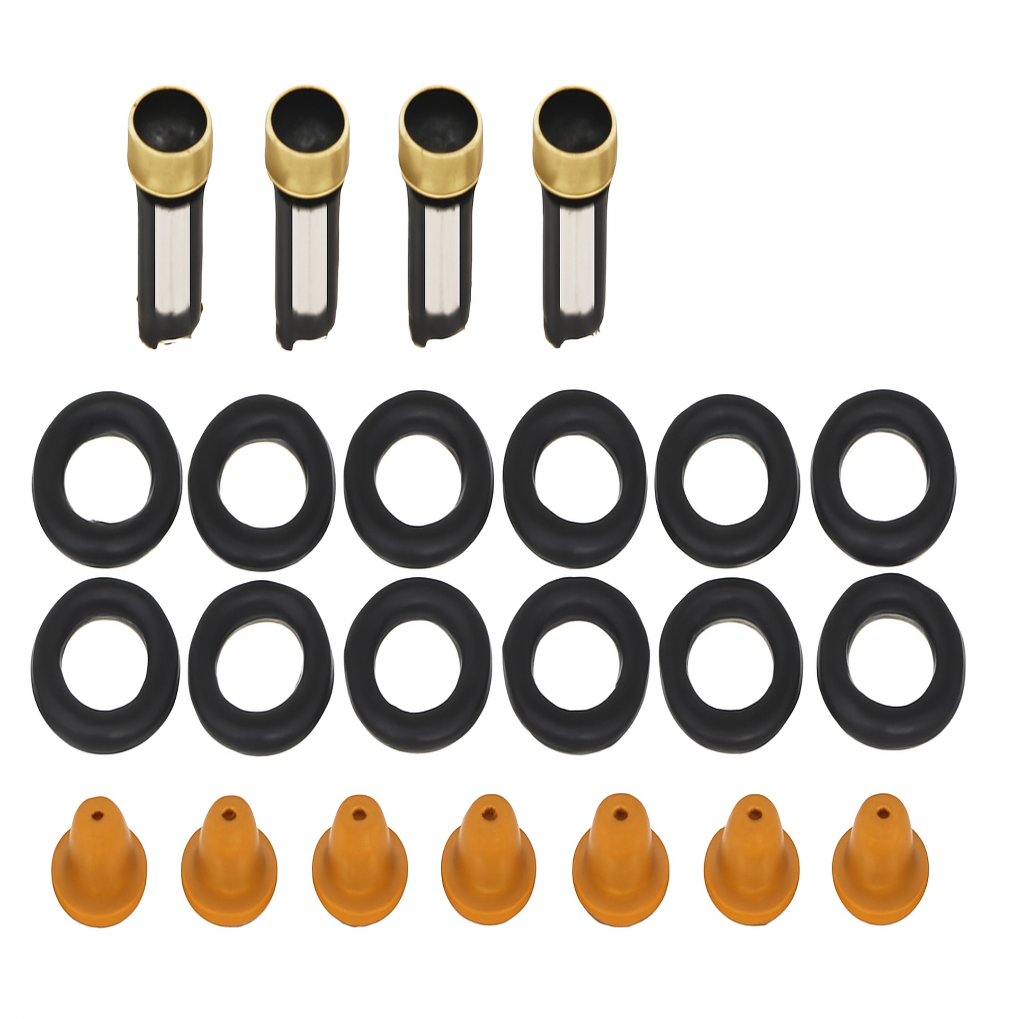 Aurus OEM Set of 6 Fuel Injector Repair Kits for 1997-1999 Dodge B1500 B2500 Dakota Ram 1500 3.9L 0280150998