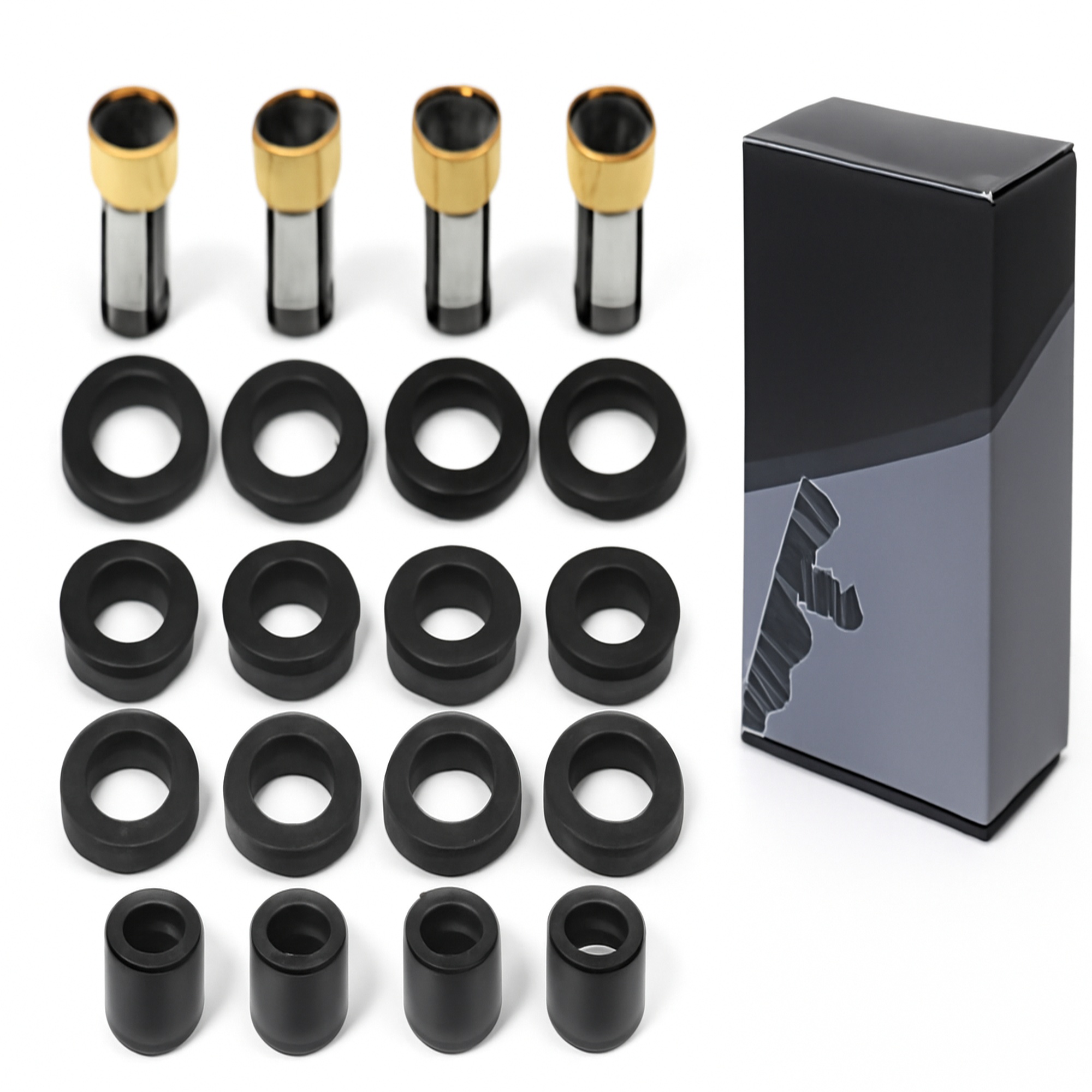 Aurus OEM Set of 4 Fuel Injector Repair Kits for 1991-1996 Mitsubishi Mighty Dodge Ram Truck 50 2.4 INP-058