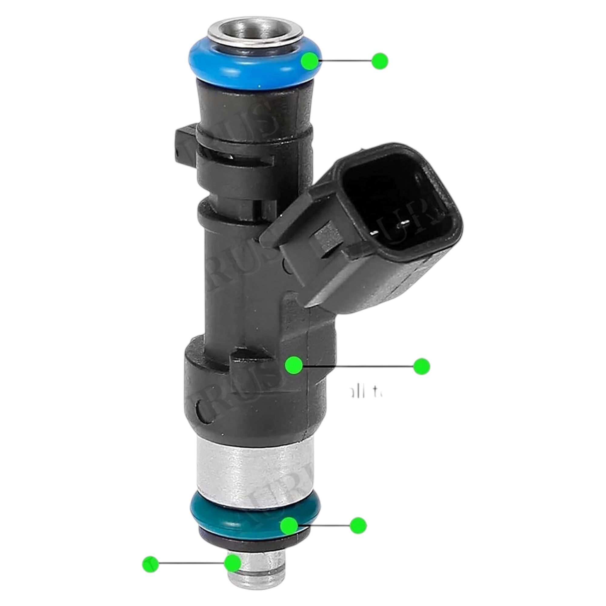 Aurus OEM Set of 6 Fuel Injectors for 2004-2010 Chrysler Dodge 2.7L 3.5 3.8 4.0L V6 0280158028 thumbnail 2