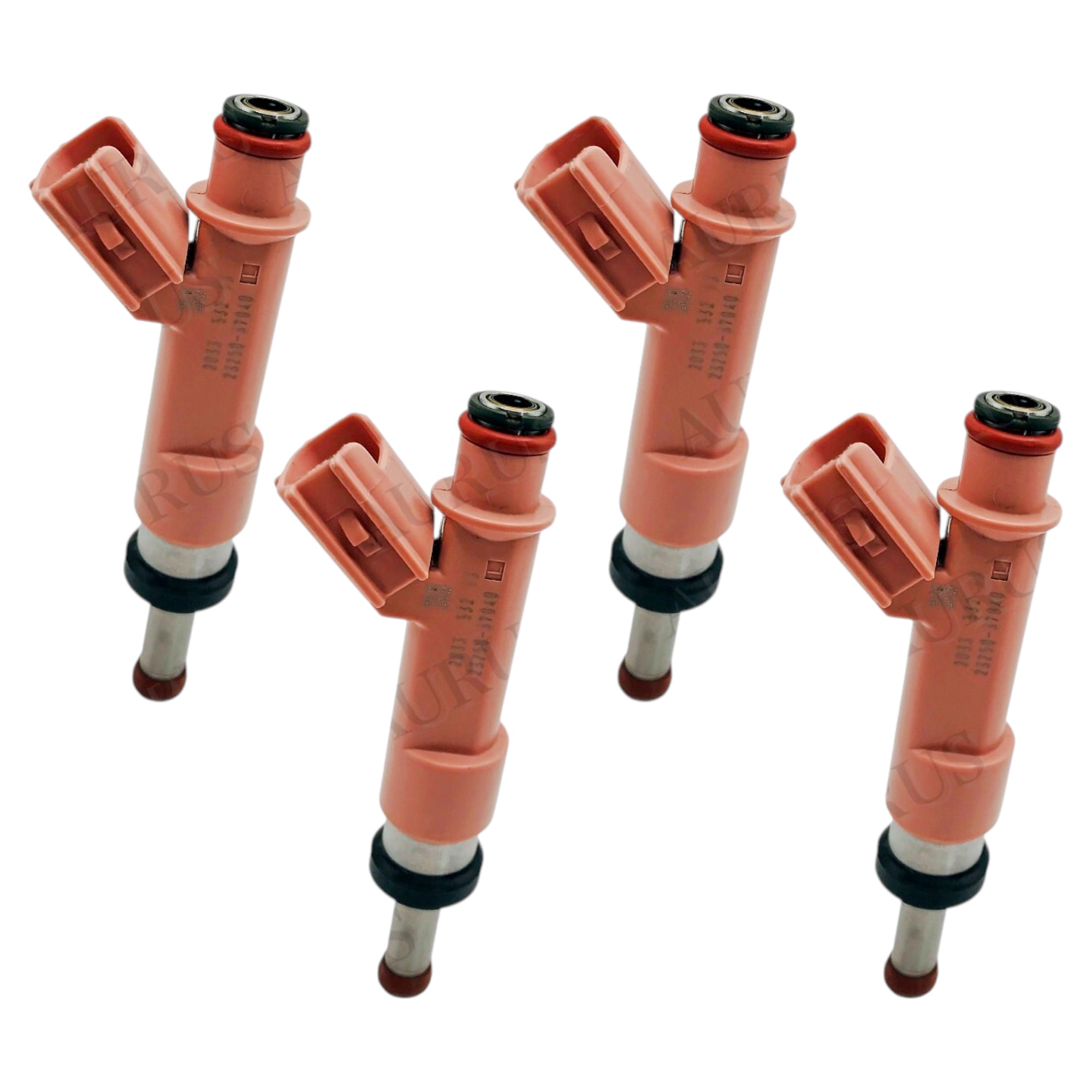 Aurus OEM Set of 4 Fuel Injectors for 2009-2022 Toyota Corolla C-HR CHR 1.8L 2.0L 2.4L 23250-37040
