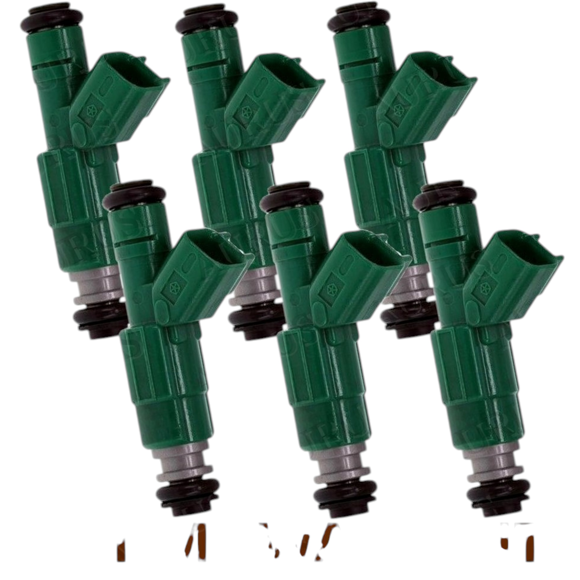 Aurus OEM Set of 6 Fuel Injectors for 1998-2000 Chrysler Plymouth Voyager Dodge Caravan 3.3 0280155789
