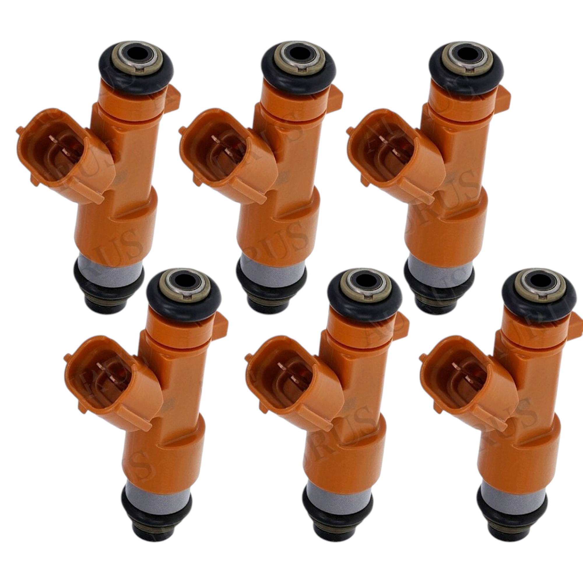 Aurus OEM Set of 6 Fuel Injectors for 2008-2023 Nissan 370Z Infiniti FX EX37 Q40 50 60 70 297500-0950