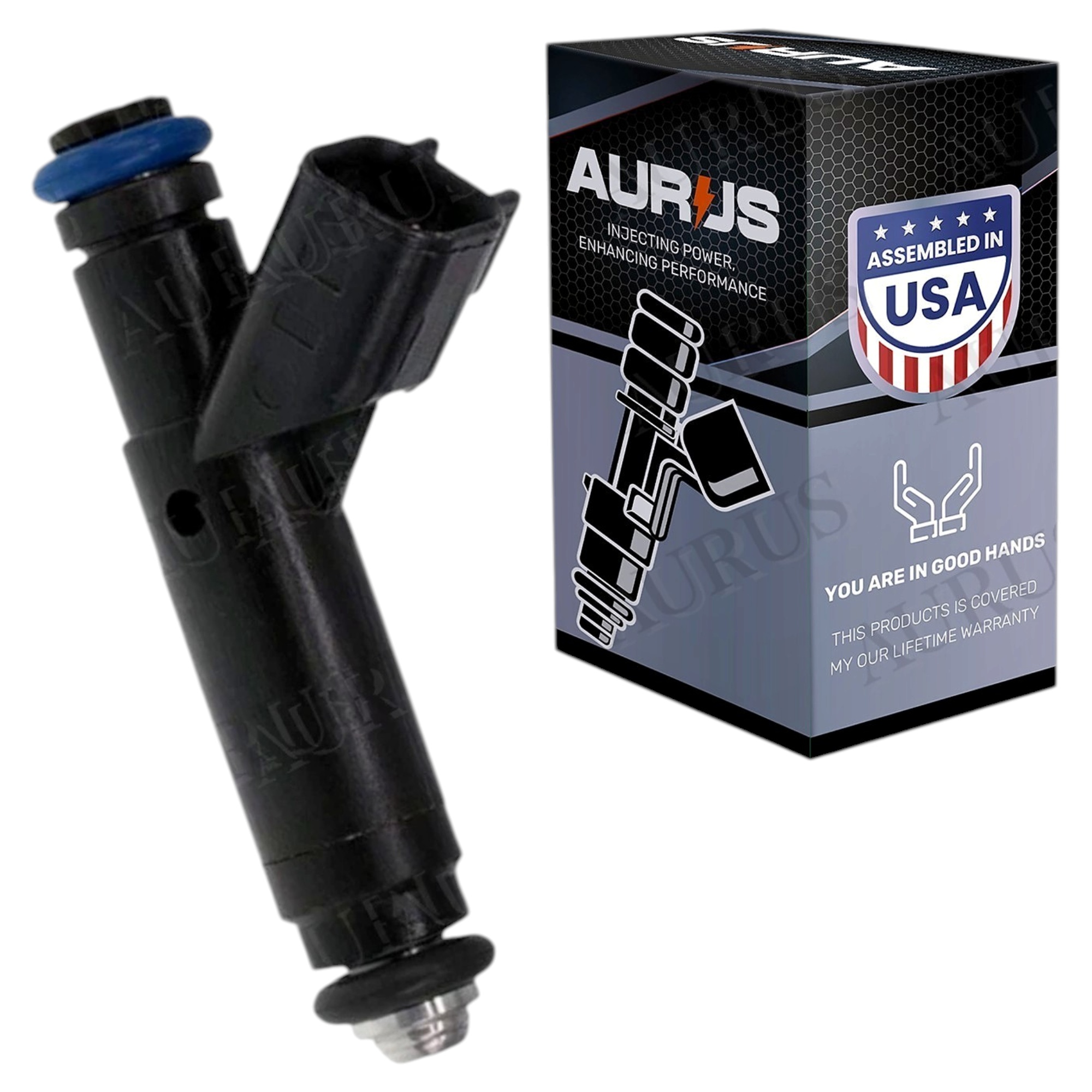 Aurus OEM Fuel Injector for 2000-2003 Dodge Ram 1500 Van 2500 3500 5.2L 1F2E-B4A — view 1