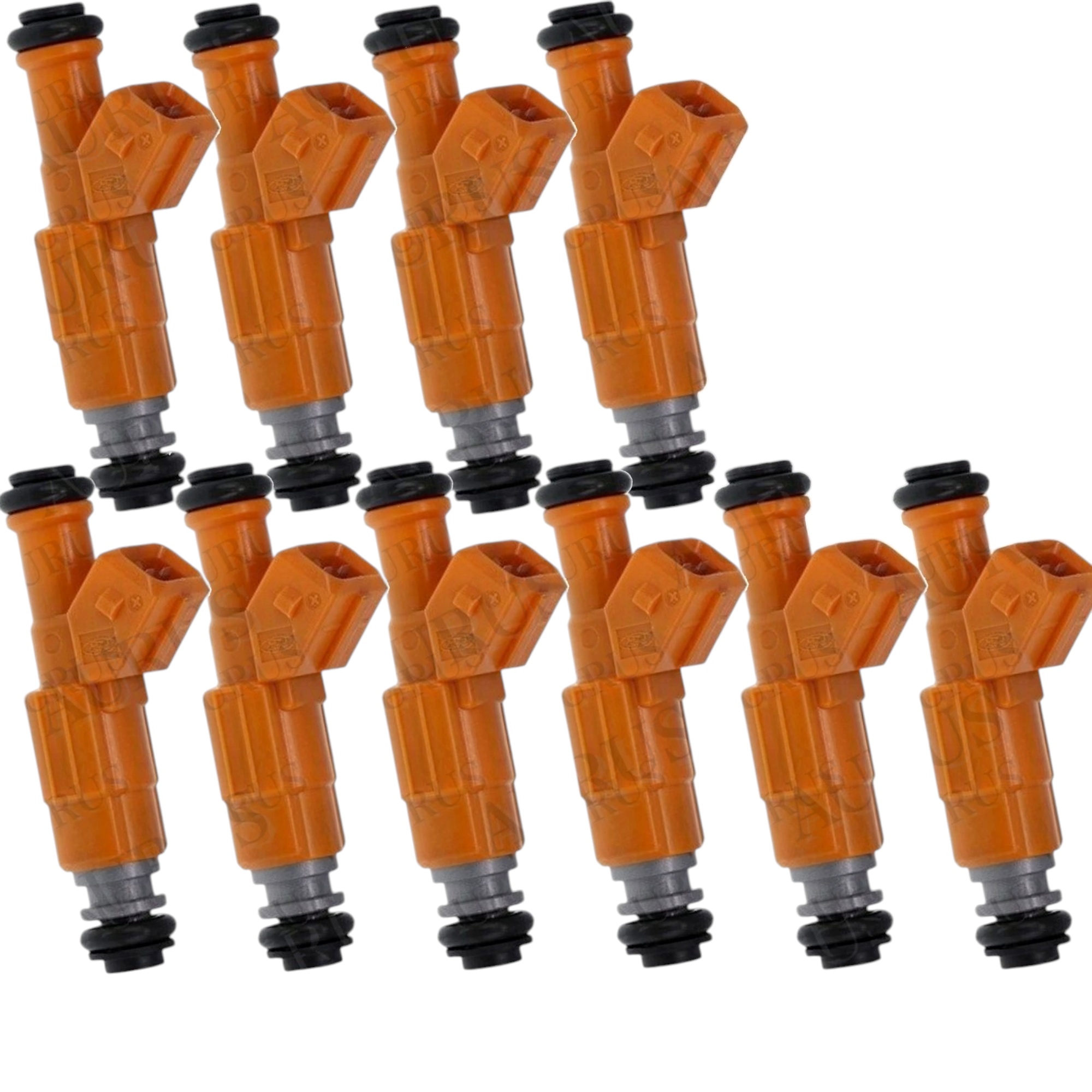 Aurus OEM Fuel Injector set of 10 0280155710 for 1997-1999 Ford Econoline F E 6.8L V10
