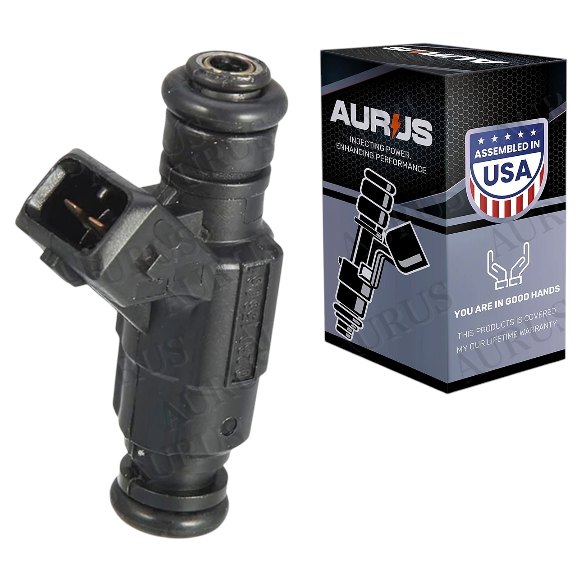 Aurus OEM Fuel Injector for 01-06Audi TT Volkswagen Beetle Golf Jetta I4 1.8L 0280156061 — view 1
