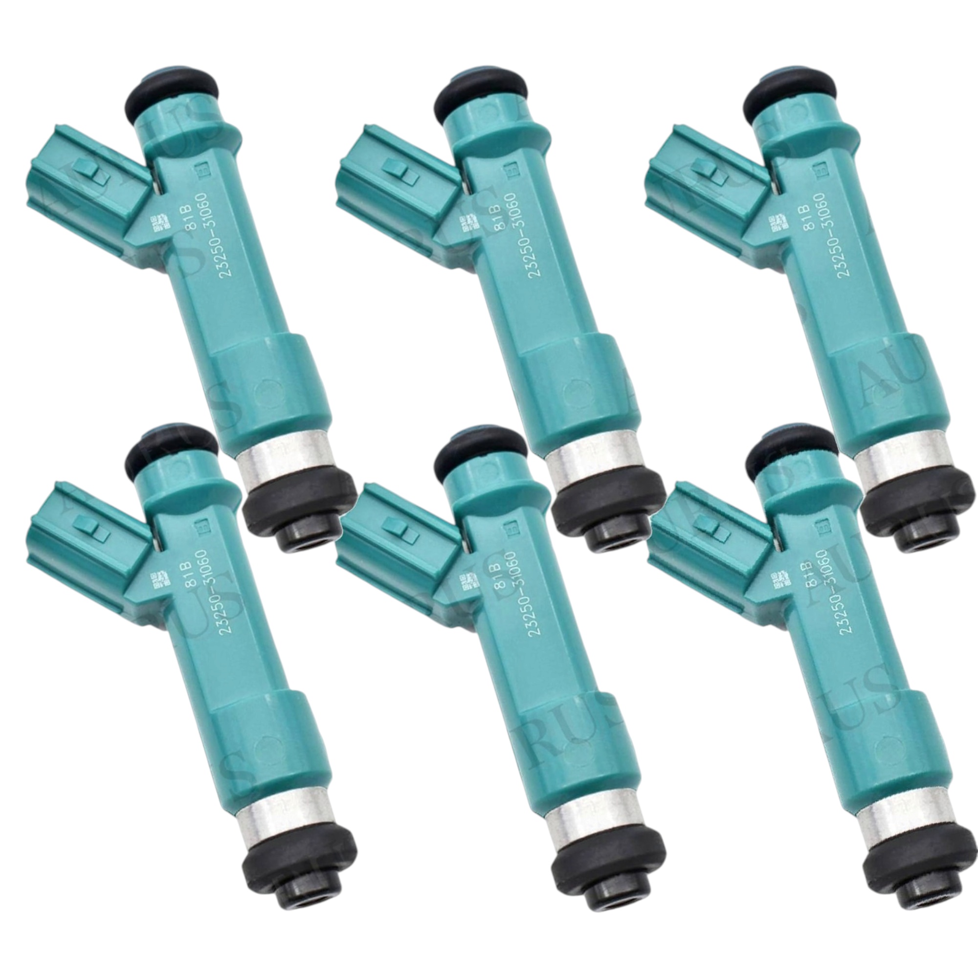 Denso OEM Set of 6 Fuel Injectors for 2003-2015 Toyota 4Runner Cruiser Tacoma Tundra 4.0 23250-31060 thumbnail 2