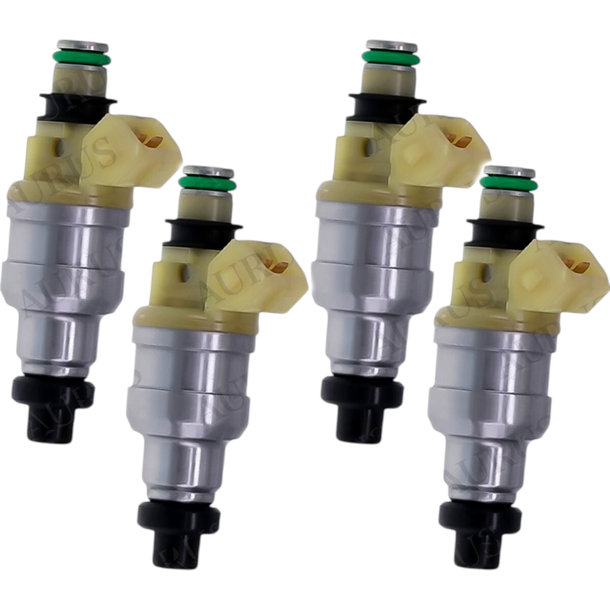Aurus OEM Set of 4 Fuel Injectors for 1989-1994 Dodge Plymouth Colt Eagle Mitsubishi Galant INP-051 thumbnail 2